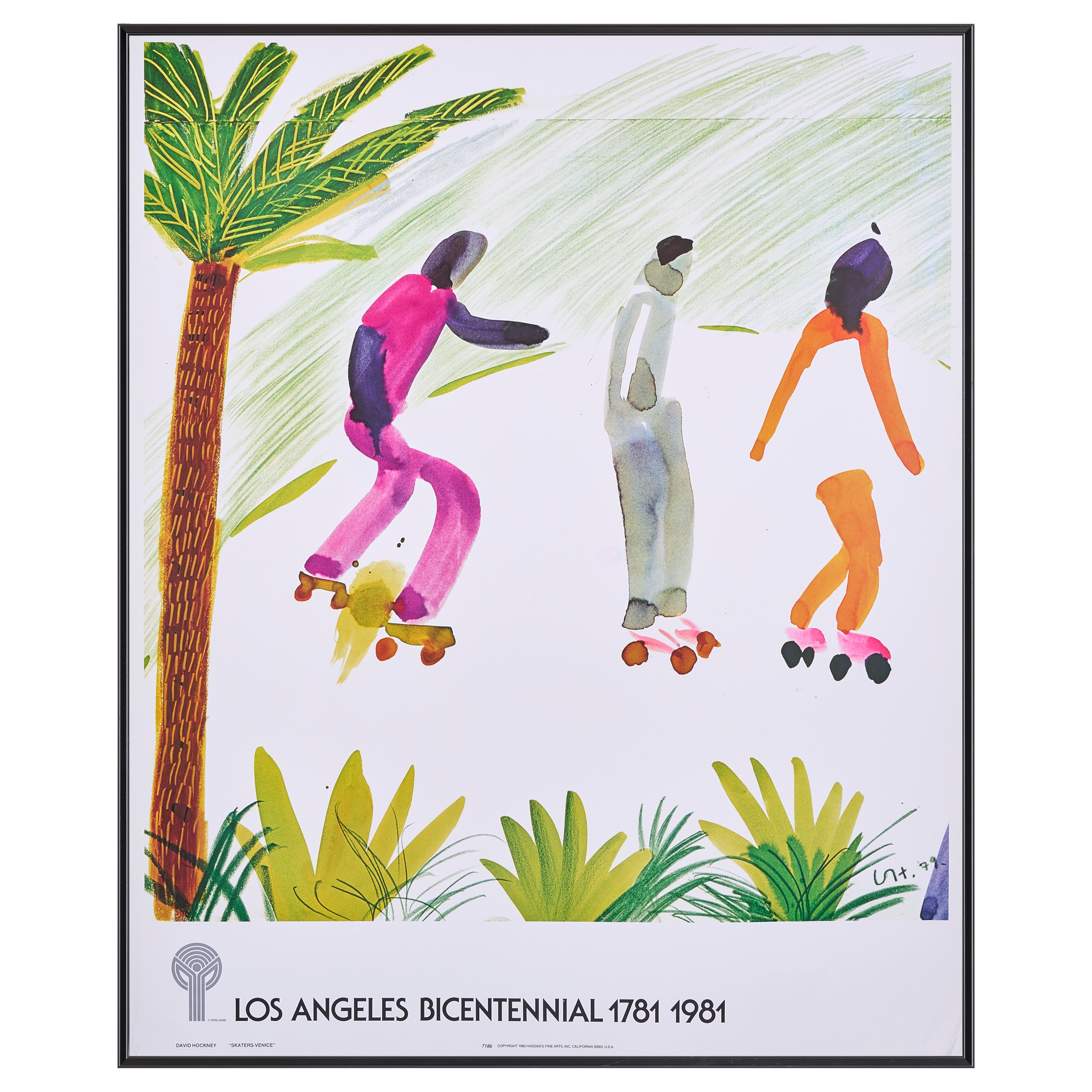 完売【限定10枚】LOS ANGELES BICENTENNIAL 1981 / デイヴィッド・ホックニー