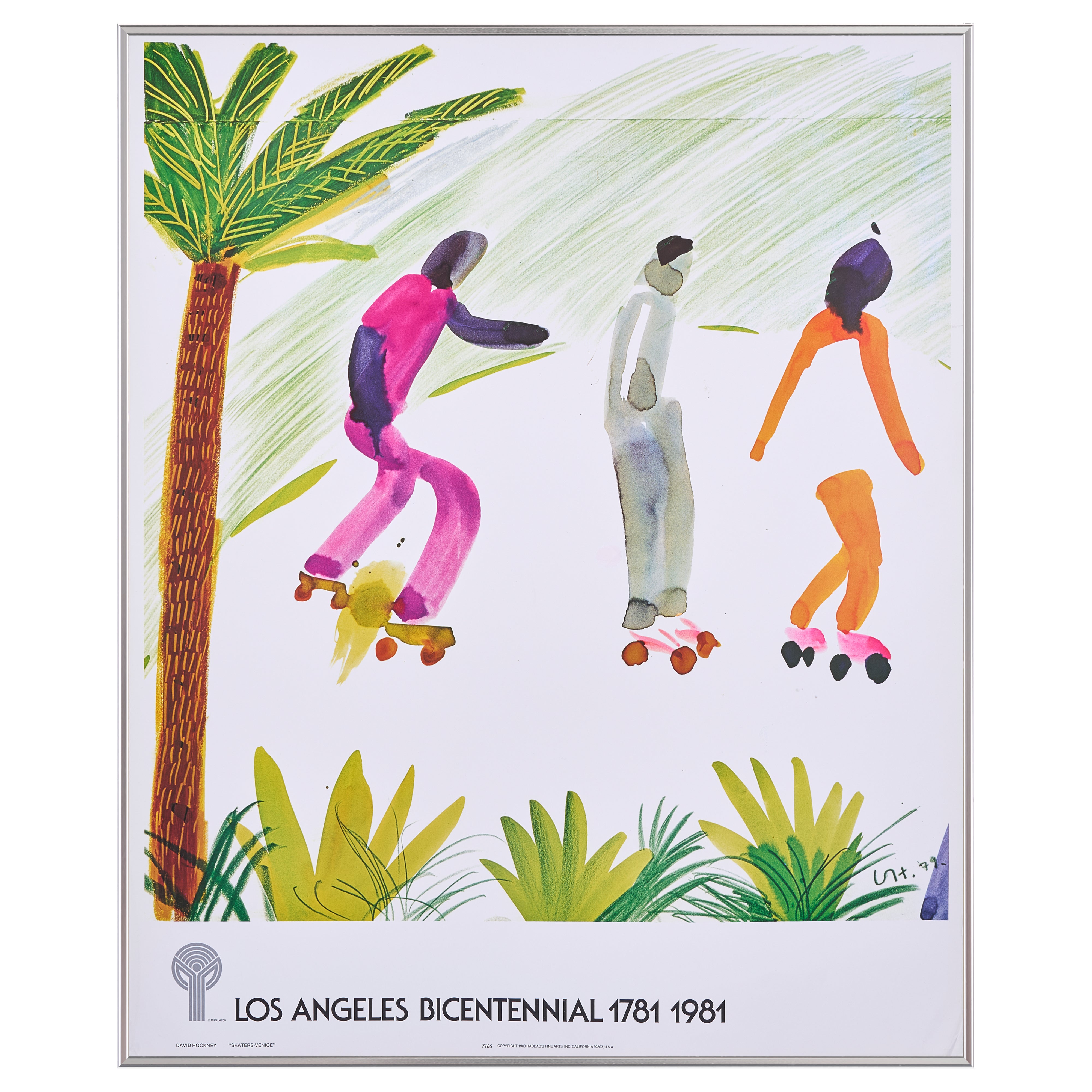 完売【限定10枚】LOS ANGELES BICENTENNIAL 1981 / デイヴィッド・ホックニー