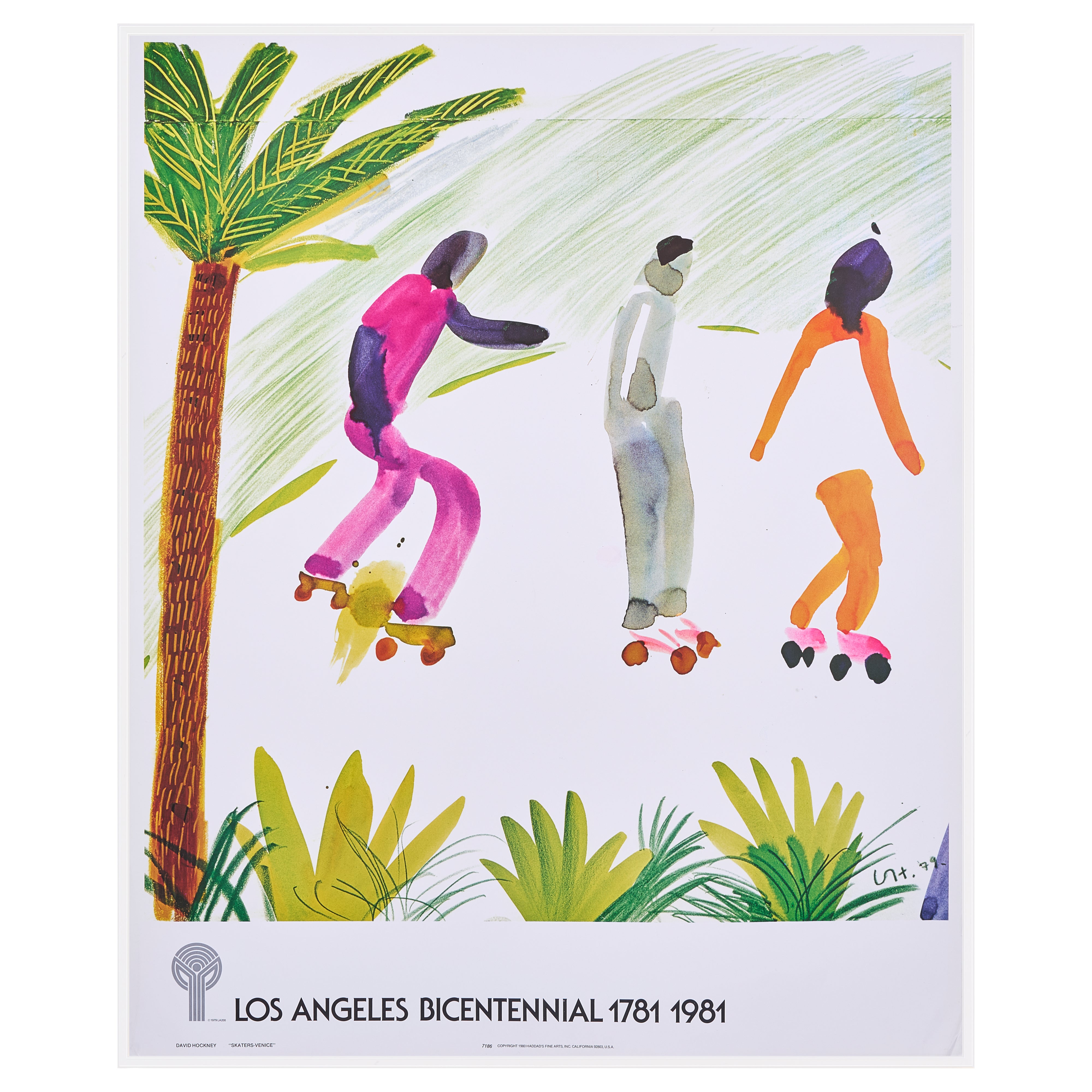 完売【限定10枚】LOS ANGELES BICENTENNIAL 1981 / デイヴィッド・ホックニー