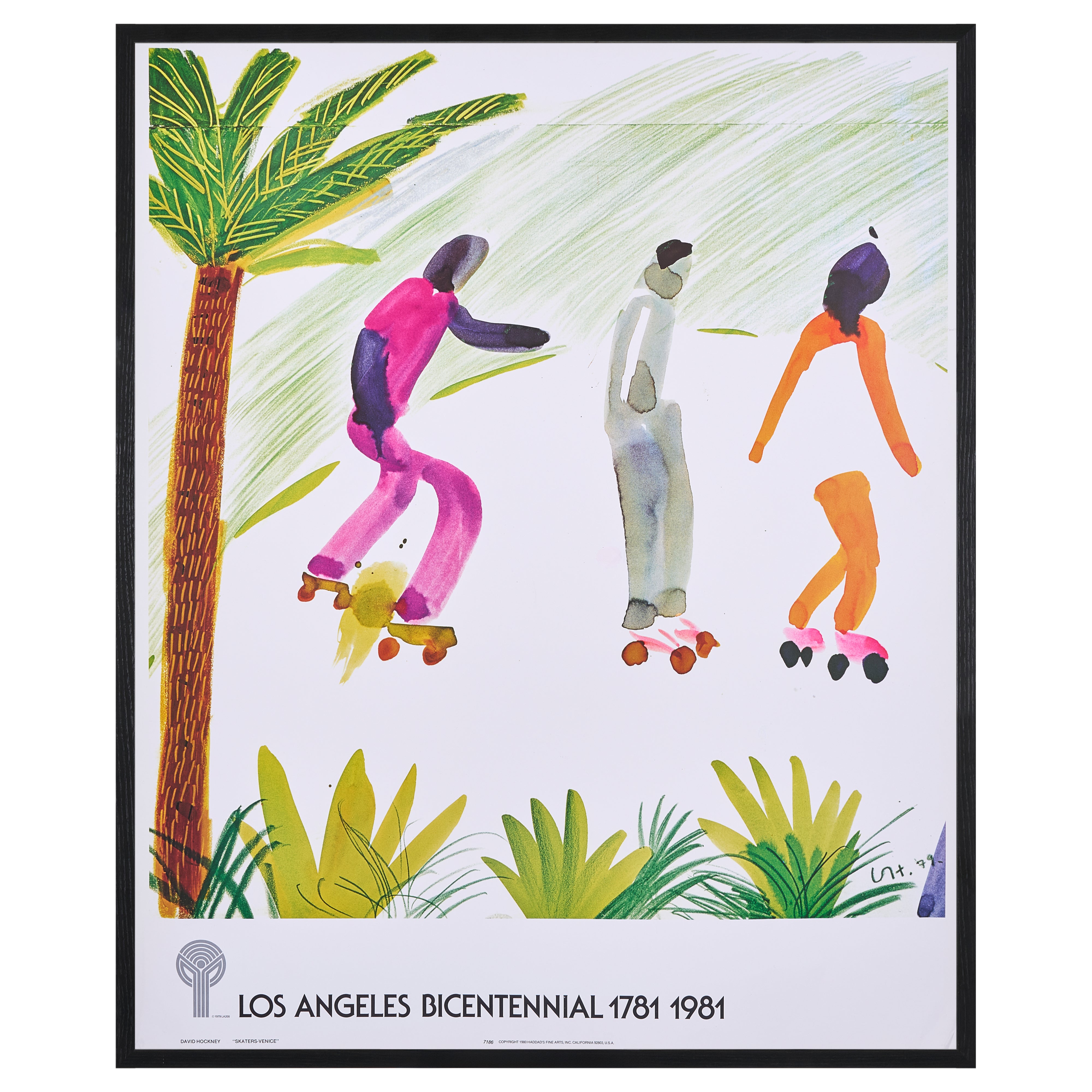 完売【限定10枚】LOS ANGELES BICENTENNIAL 1981 / デイヴィッド・ホックニー
