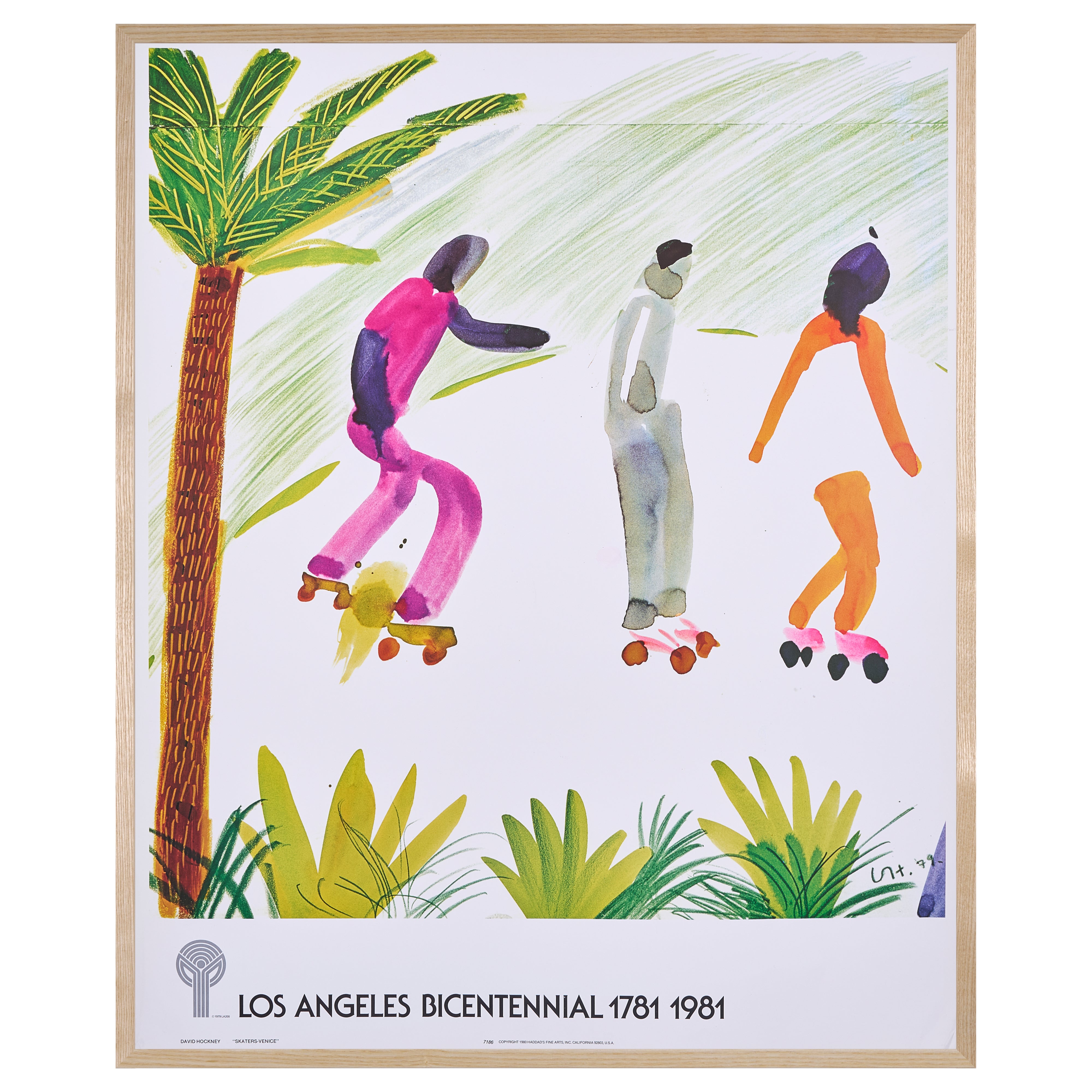 完売【限定10枚】LOS ANGELES BICENTENNIAL 1981 / デイヴィッド・ホックニー