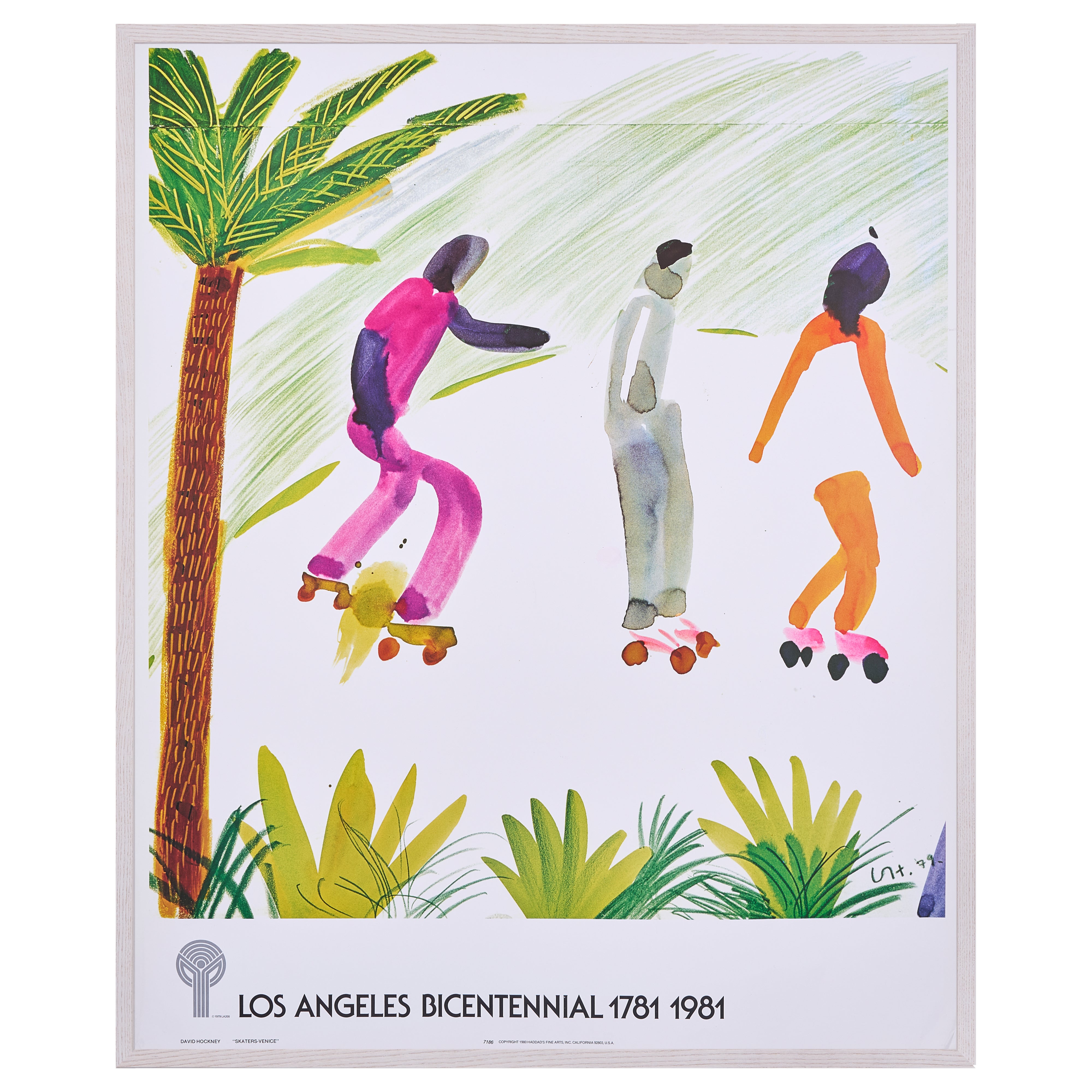 完売【限定10枚】LOS ANGELES BICENTENNIAL 1981 / デイヴィッド・ホックニー