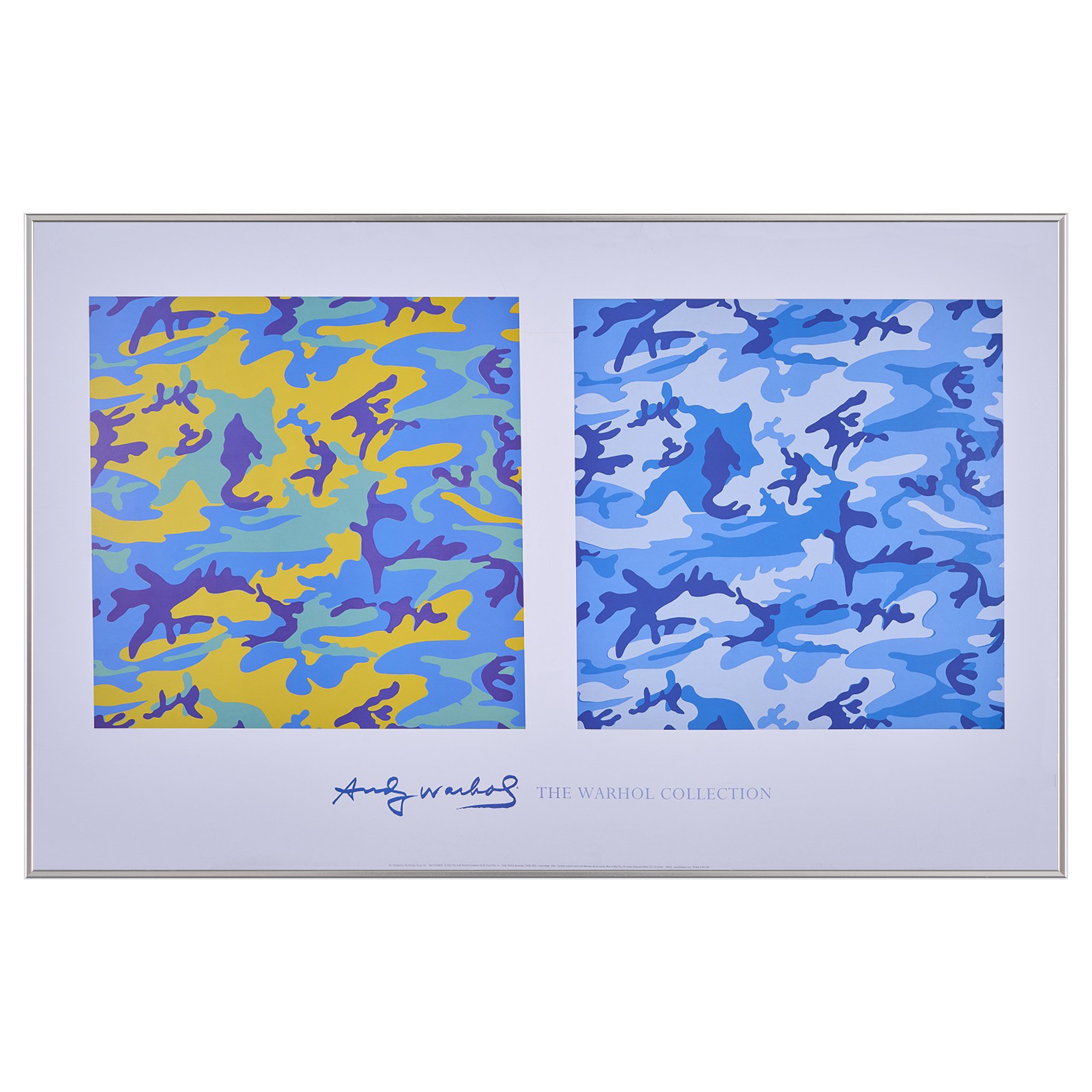 【限定10枚】Camouflage 1986 - The McGaw Group,LLC 2001 / アンディ・ウォーホル