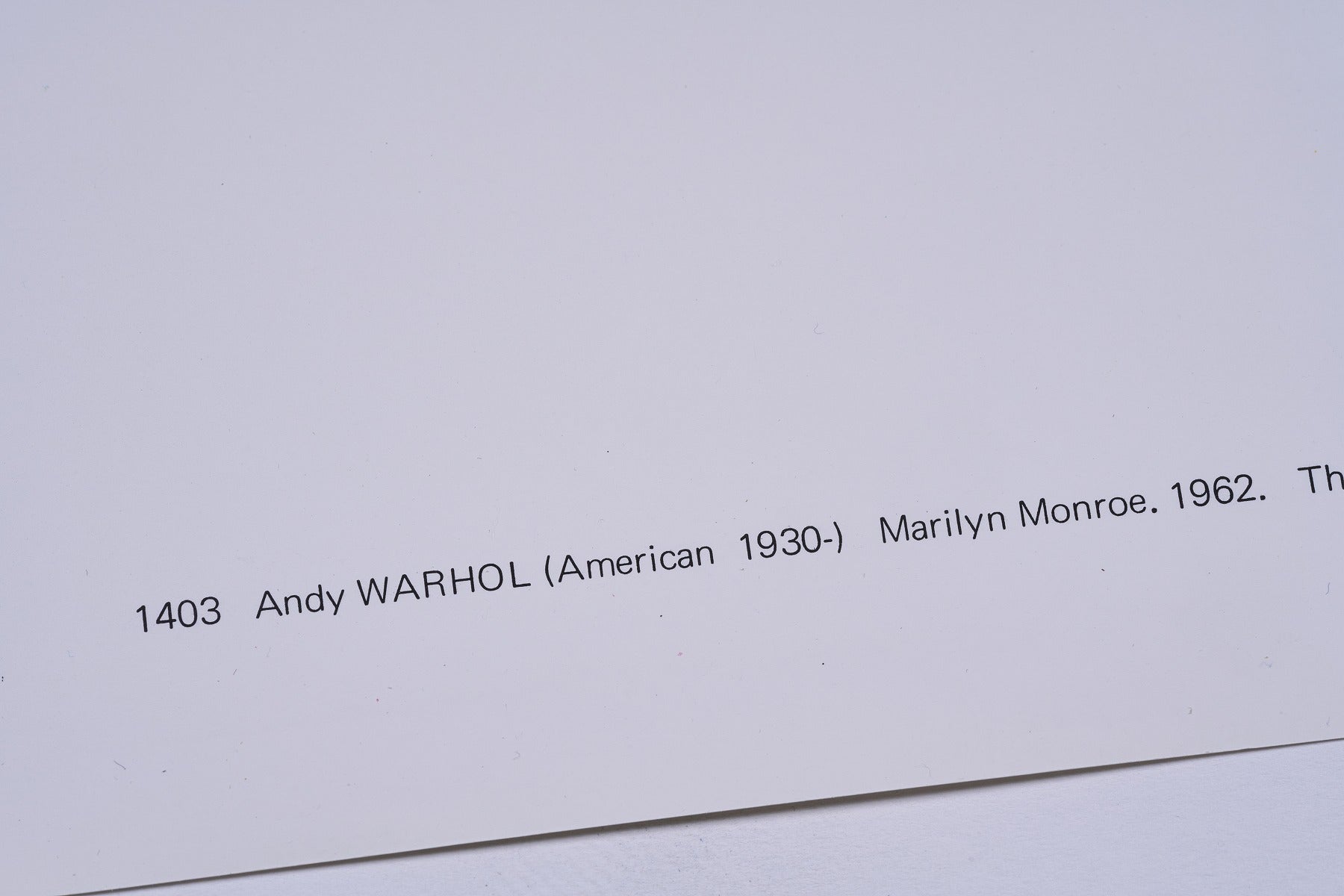 【限定10枚】Marilyn Diptych 1962 - The Burton Tremaine Collection - Shorewood Reproductions Inc 1980s / アンディ・ウォーホル