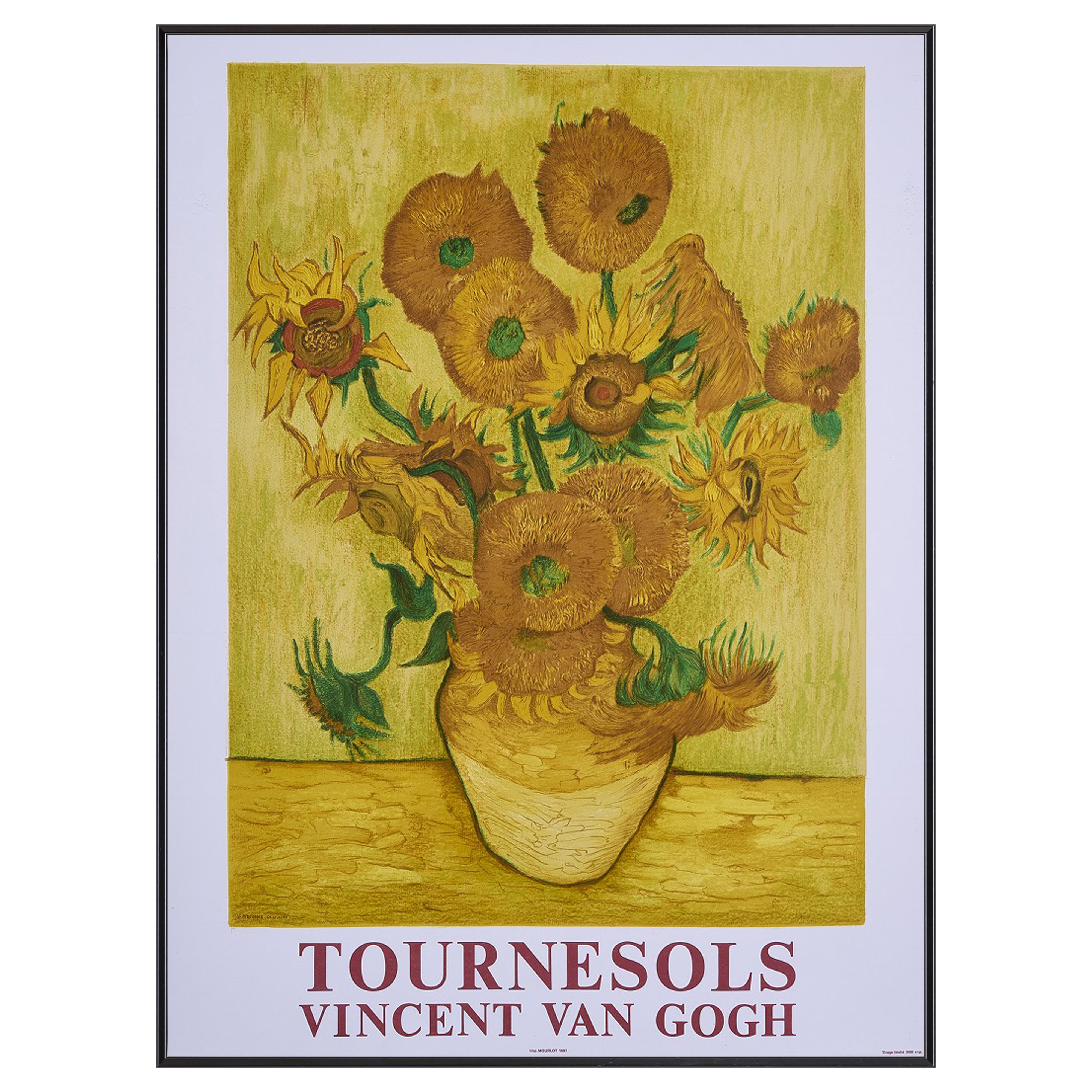 【限定10枚】TOURNESOLS 1887-1889 - MOURLOT 1987 / フィンセント・ファン・ゴッホ