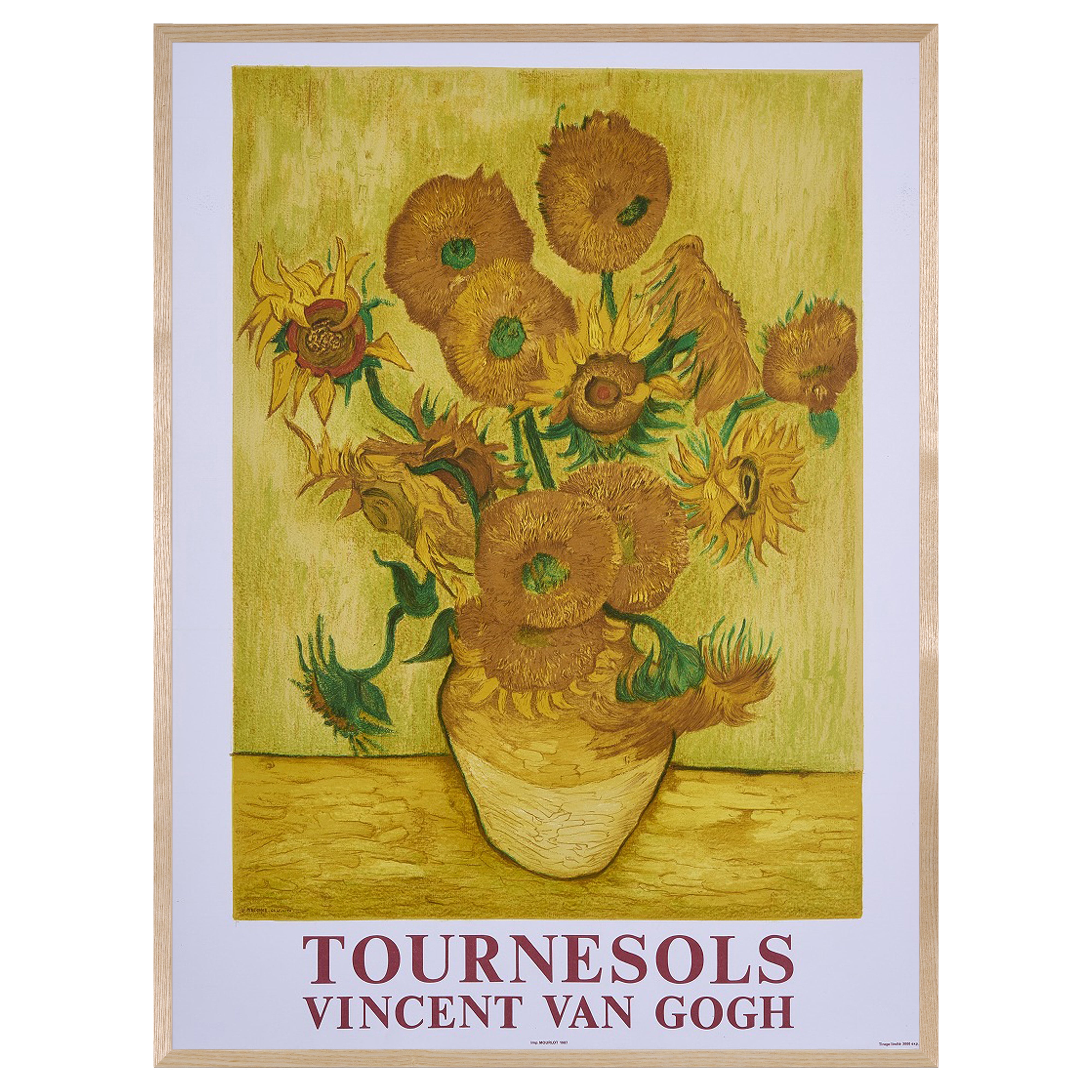 【限定10枚】TOURNESOLS 1887-1889 - MOURLOT 1987 / フィンセント・ファン・ゴッホ