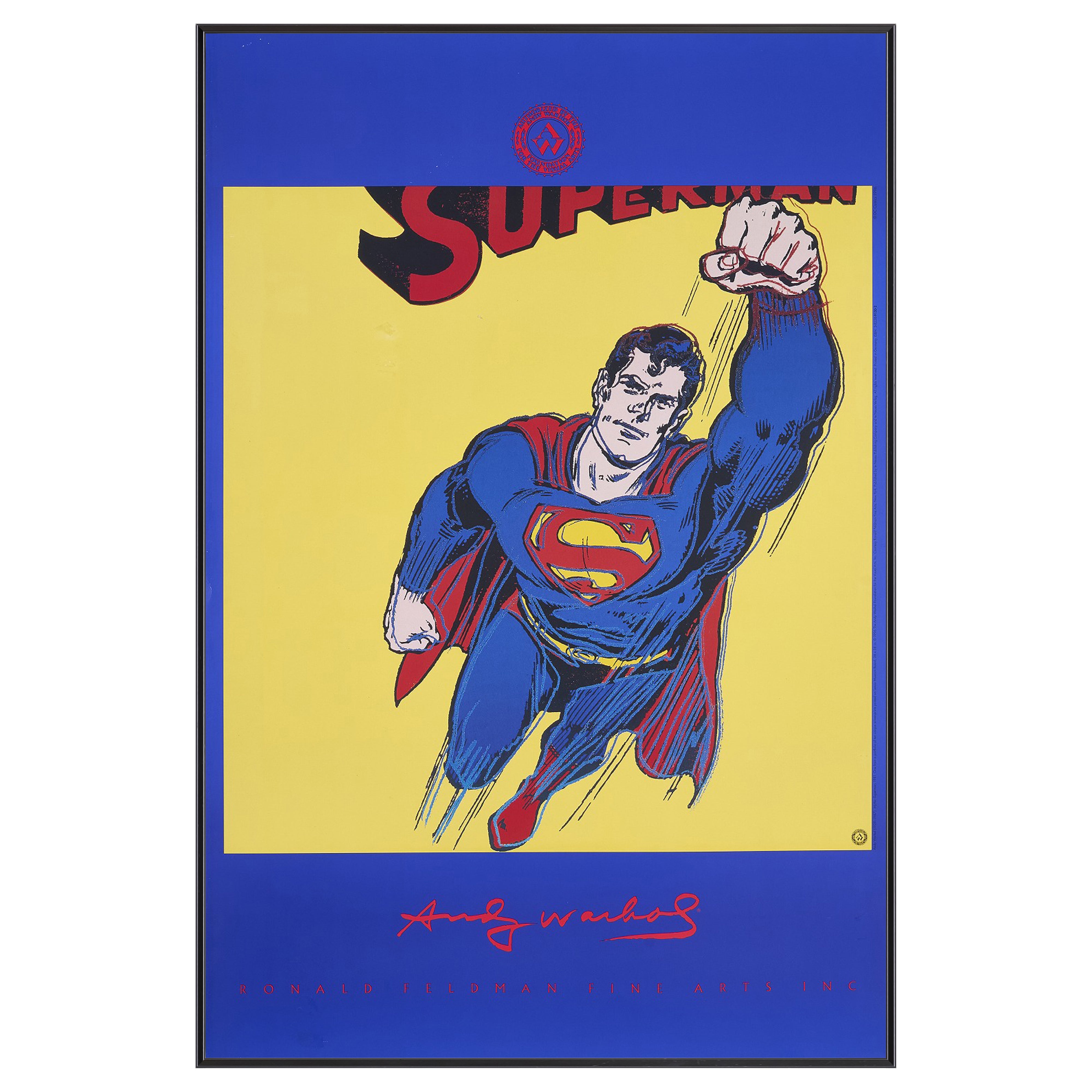 完売【限定10枚】Superman 1981 - te Neues Publishing Company 1996 / アンディ・ウォーホル