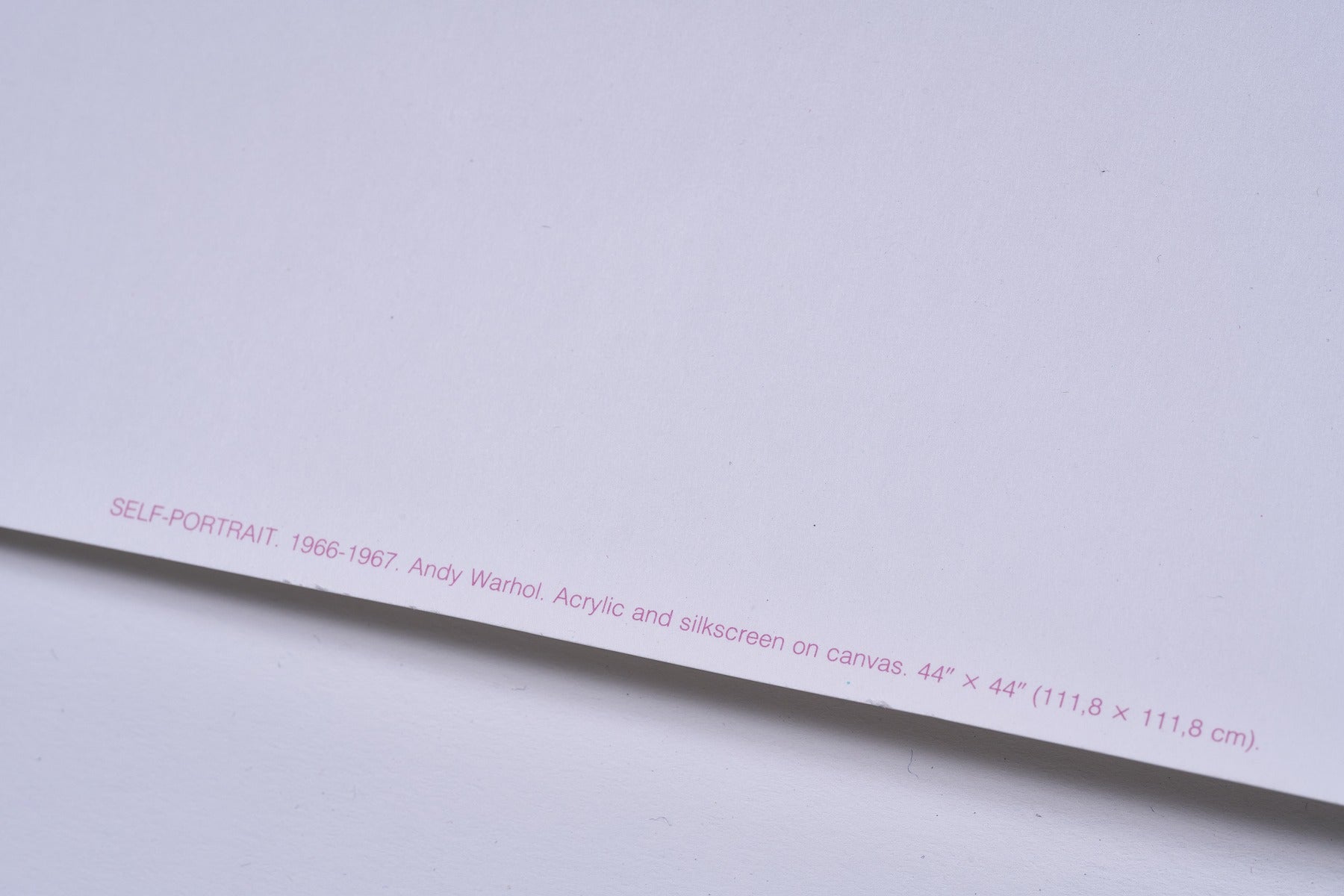 【限定10枚】Self-Portrait. 1966-1967 - NOUVELLES IMAGES 1989 / アンディ・ウォーホル