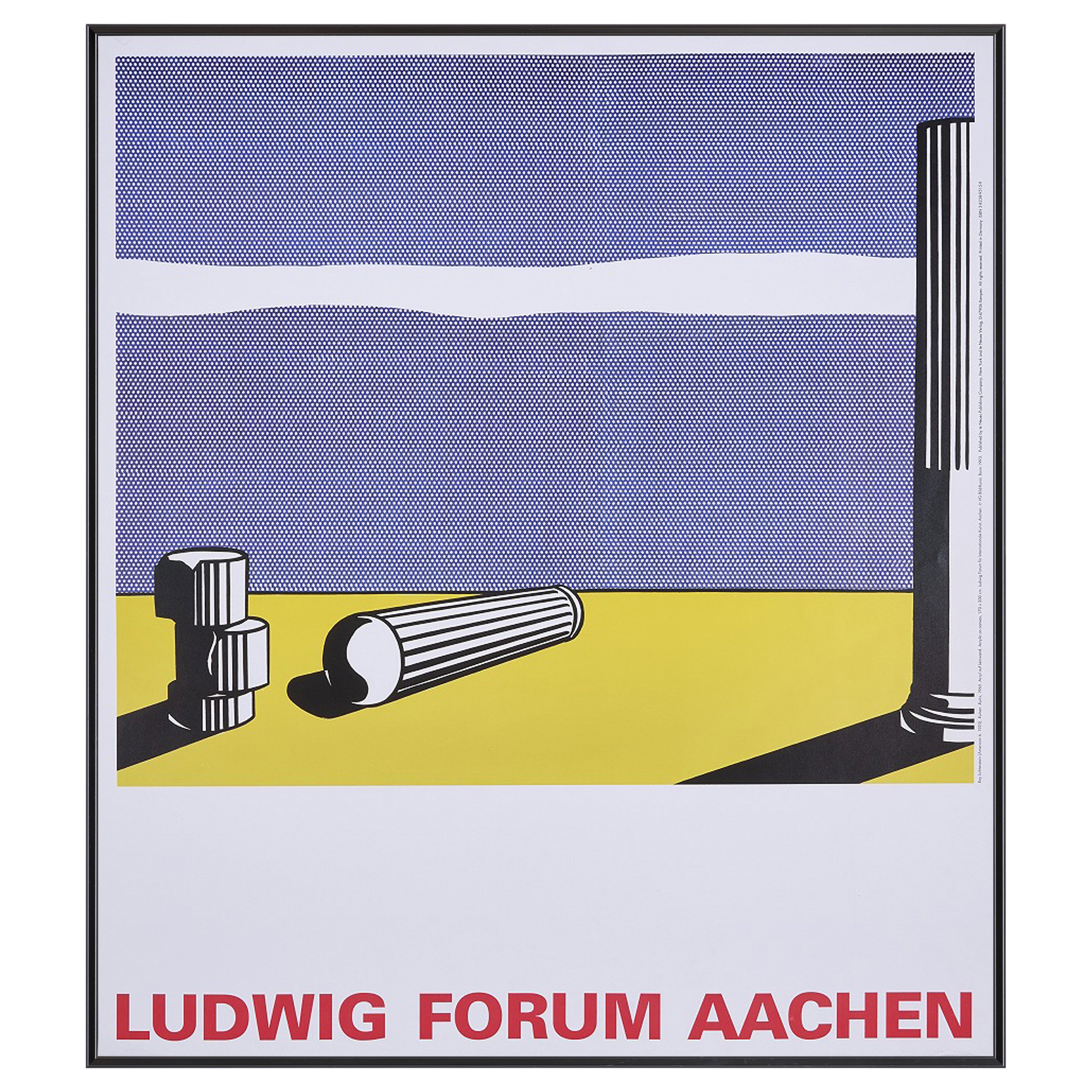 【限定10枚】Ruins 1965 - LUDWIG FORUM AACHEN 1993 / ロイ・リキテンスタイン