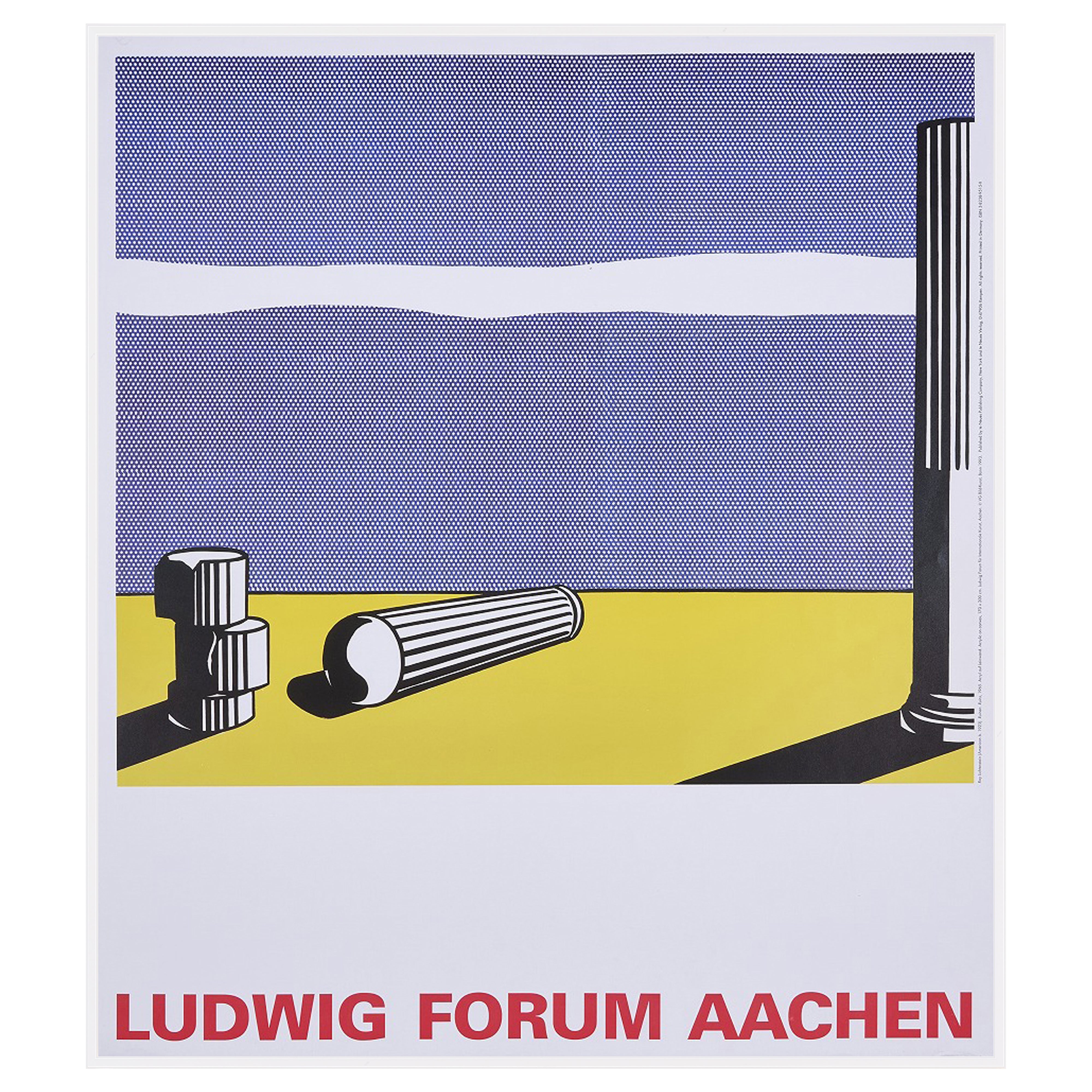 【限定10枚】Ruins 1965 - LUDWIG FORUM AACHEN 1993 / ロイ・リキテンスタイン