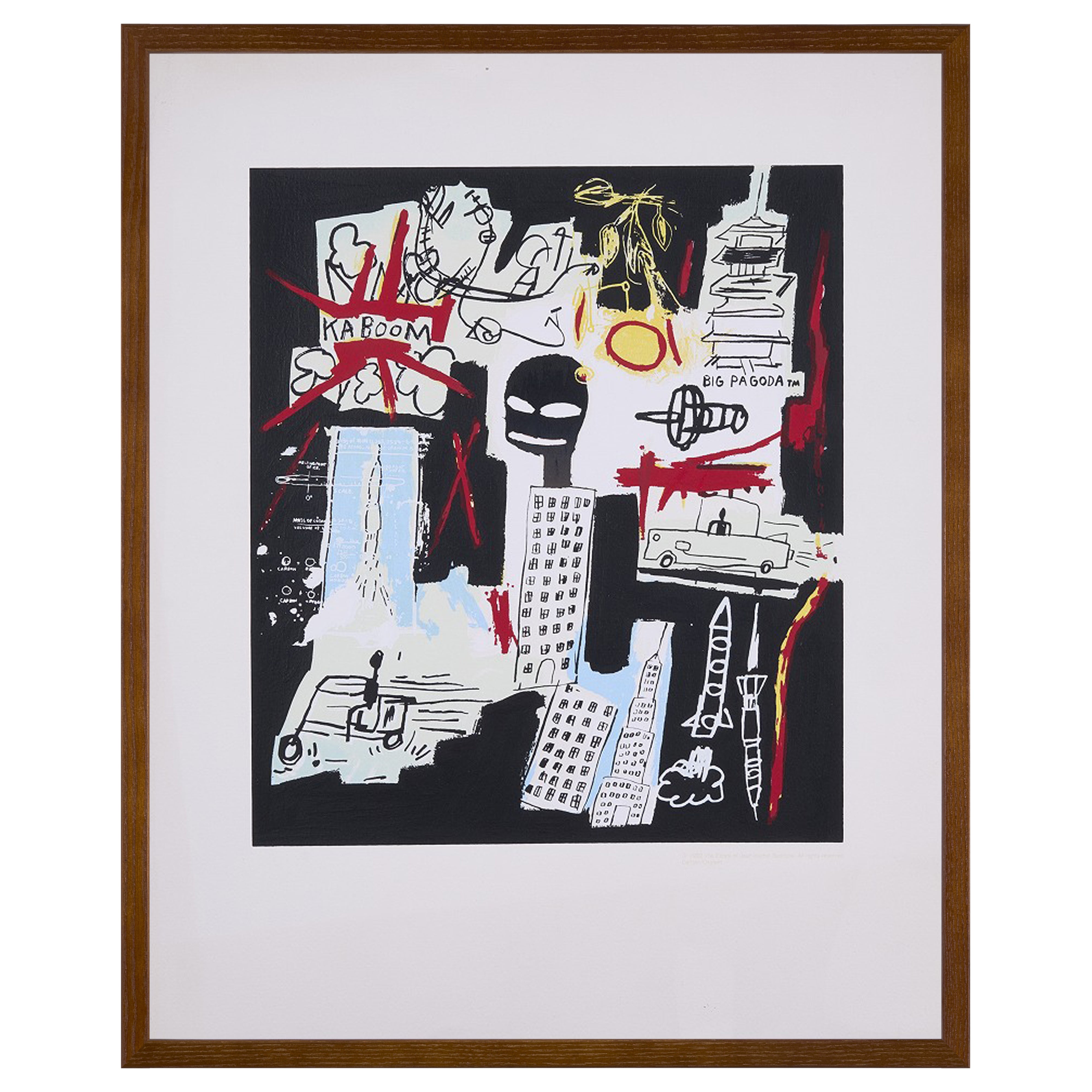 【限定10枚】Carbon/Oxygen 1984 - printed in 1992 / ジャン=ミシェル・バスキア