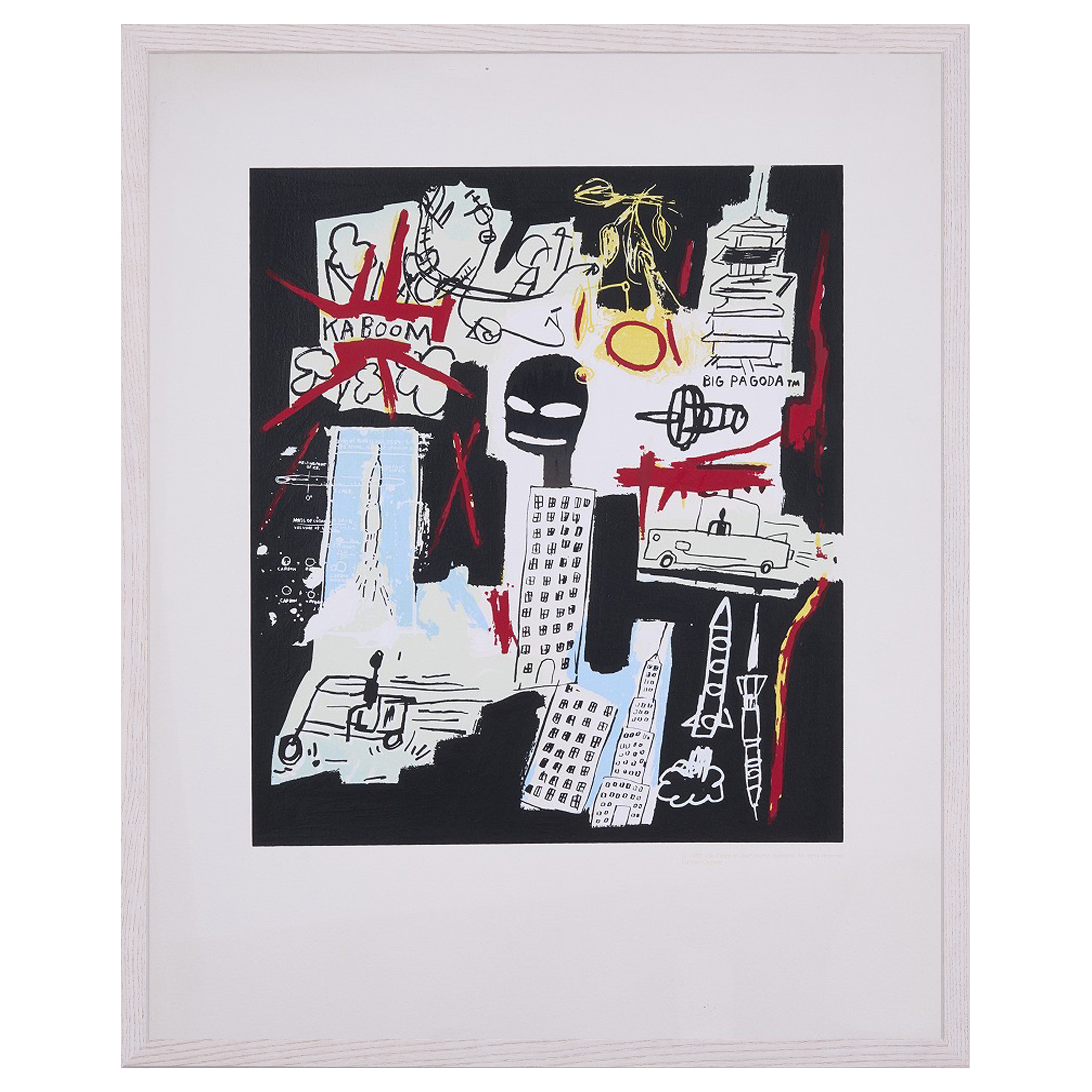 【限定10枚】Carbon/Oxygen 1984 - printed in 1992 / ジャン=ミシェル・バスキア