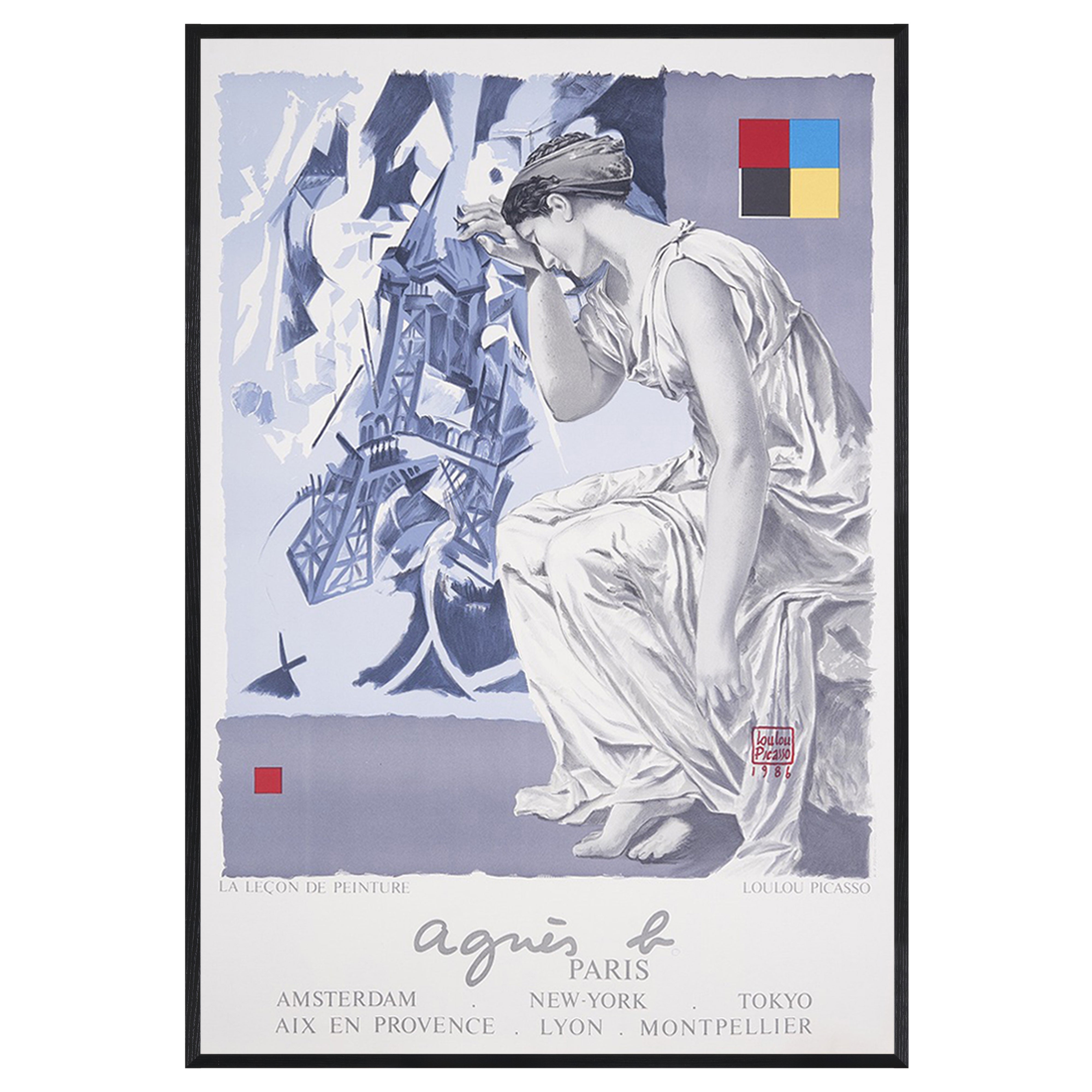 【限定10枚】agnes b. - LOULOU PICASSO 1986 / ルル・ピカソ