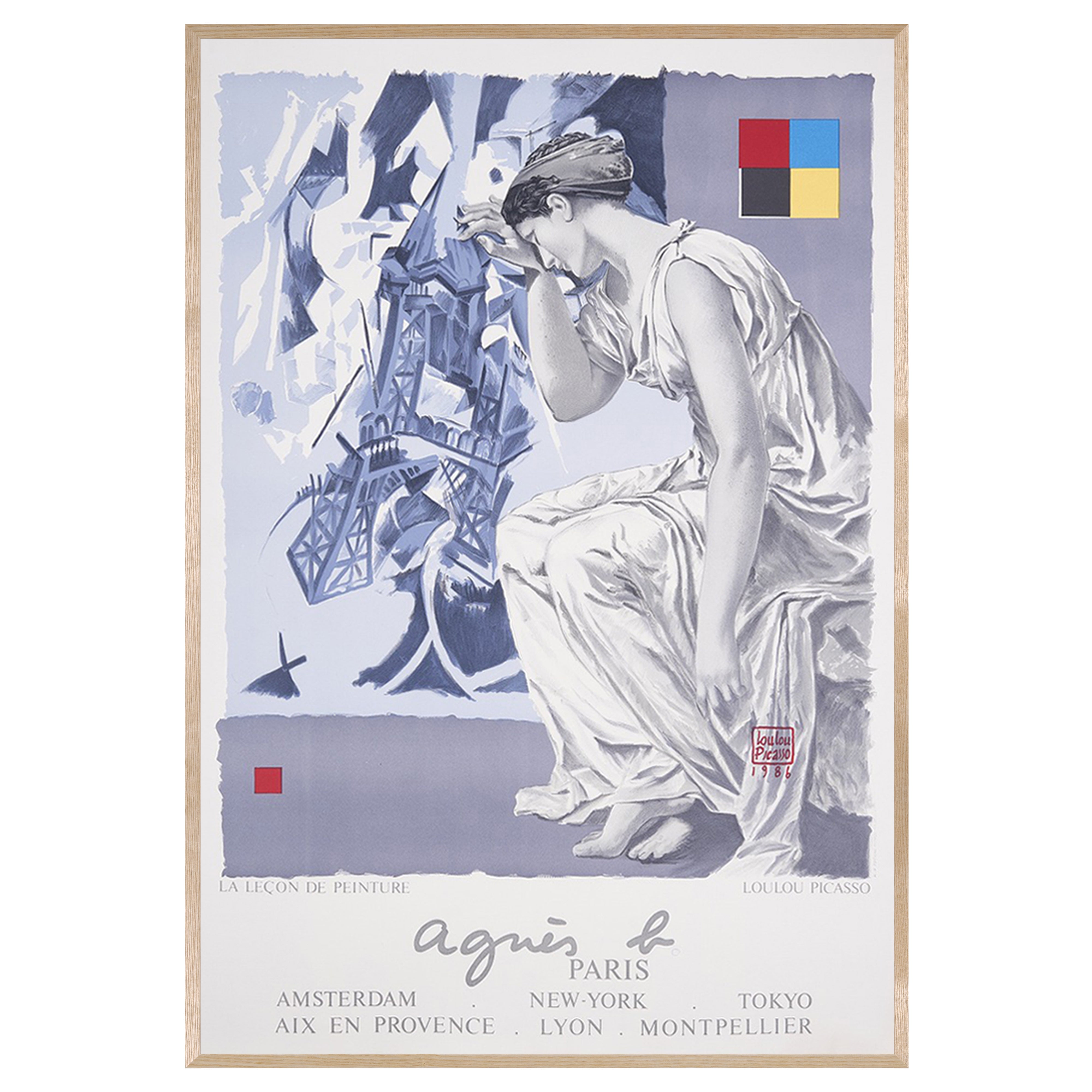 【限定10枚】agnes b. - LOULOU PICASSO 1986 / ルル・ピカソ