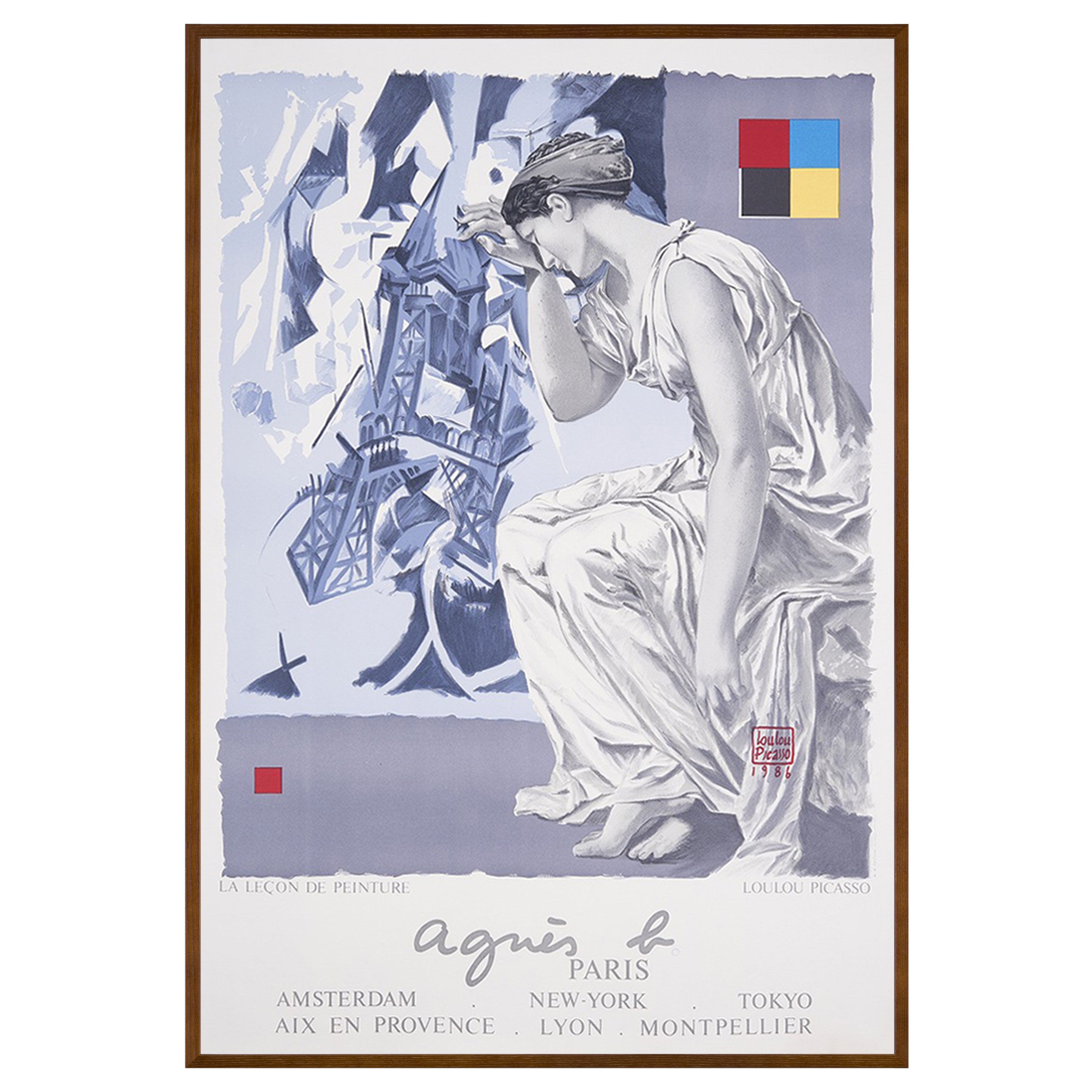 【限定10枚】agnes b. - LOULOU PICASSO 1986 / ルル・ピカソ