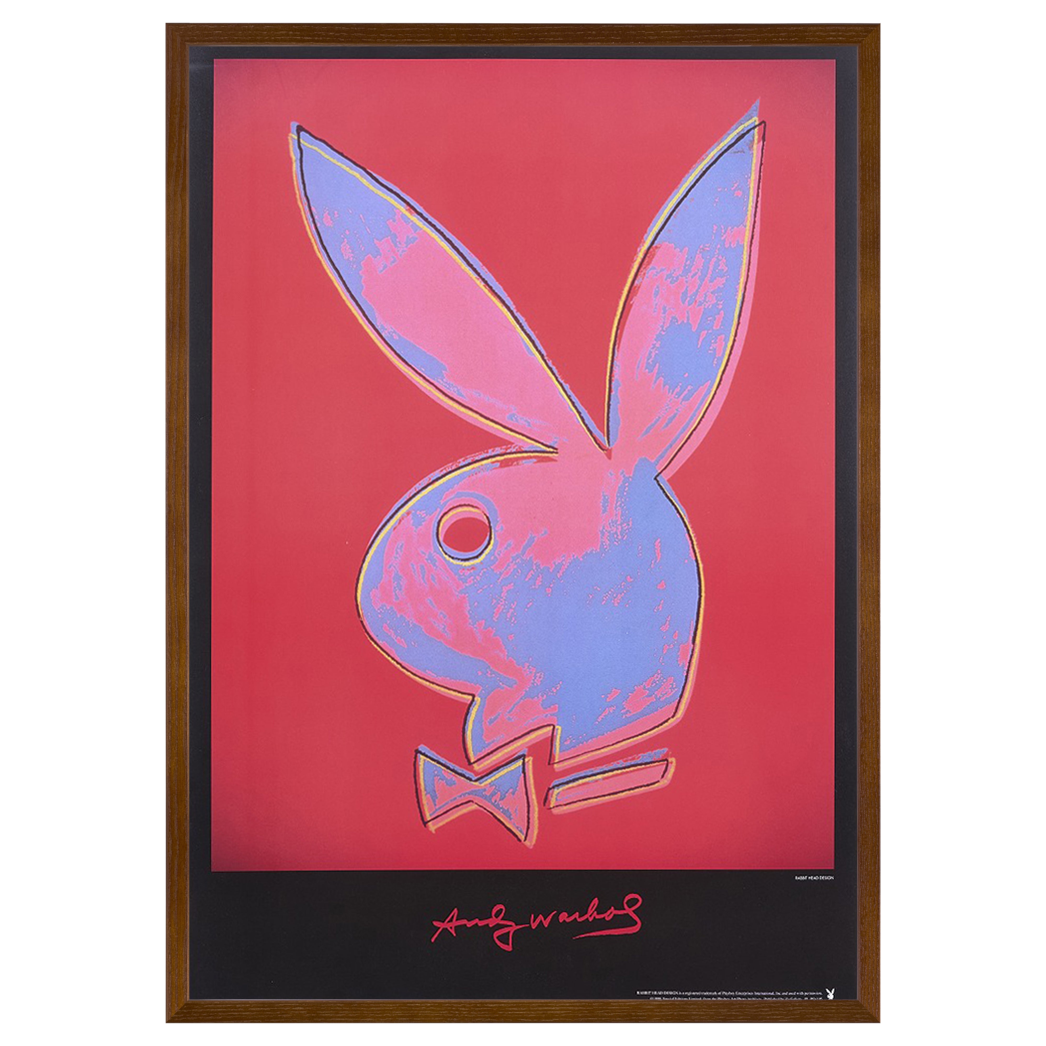 再入荷【限定10枚】RABBIT HEAD DESIGN 1986 - Za Gellery 1999 / アンディ・ウォーホル