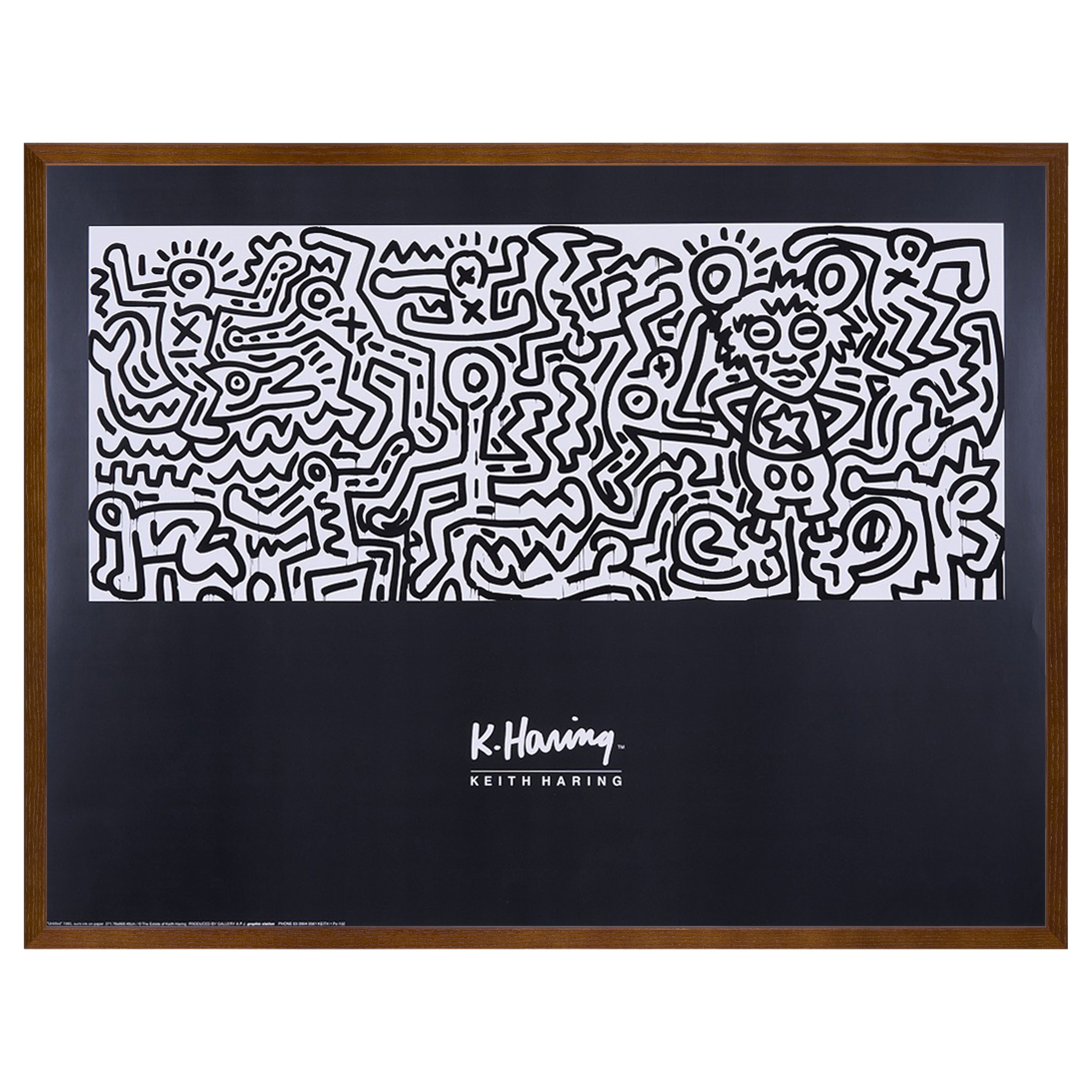 【限定10枚】Untitled 1985 - GALLERY A.P.J. 1990s / キース・へリング