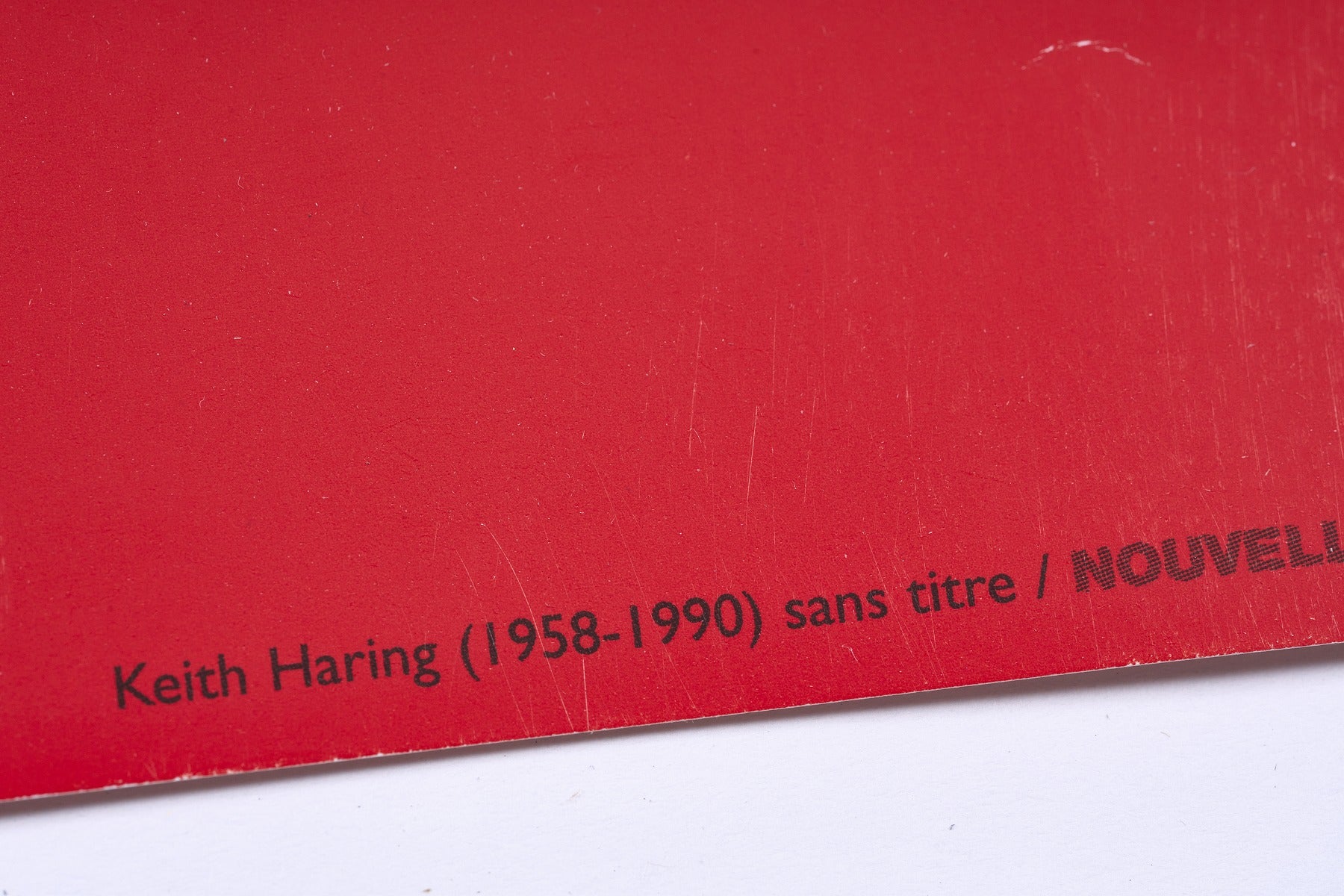 【限定10枚】sans titre "Man Holding Radiant Baby" 1991 / キース・へリング
