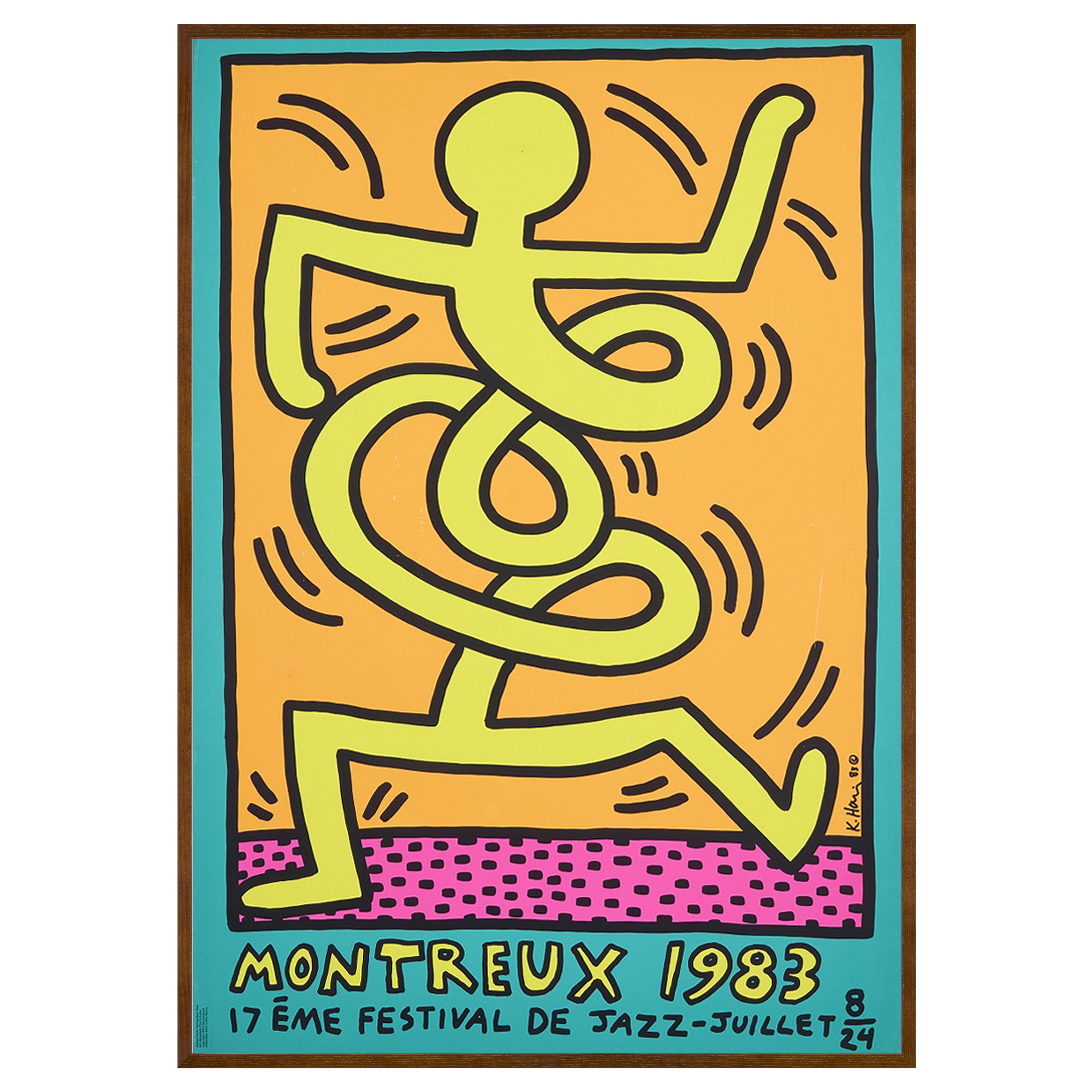 完売【限定10枚】MONTREUX JAZZ FESTIVAL 1983 / キース・へリング