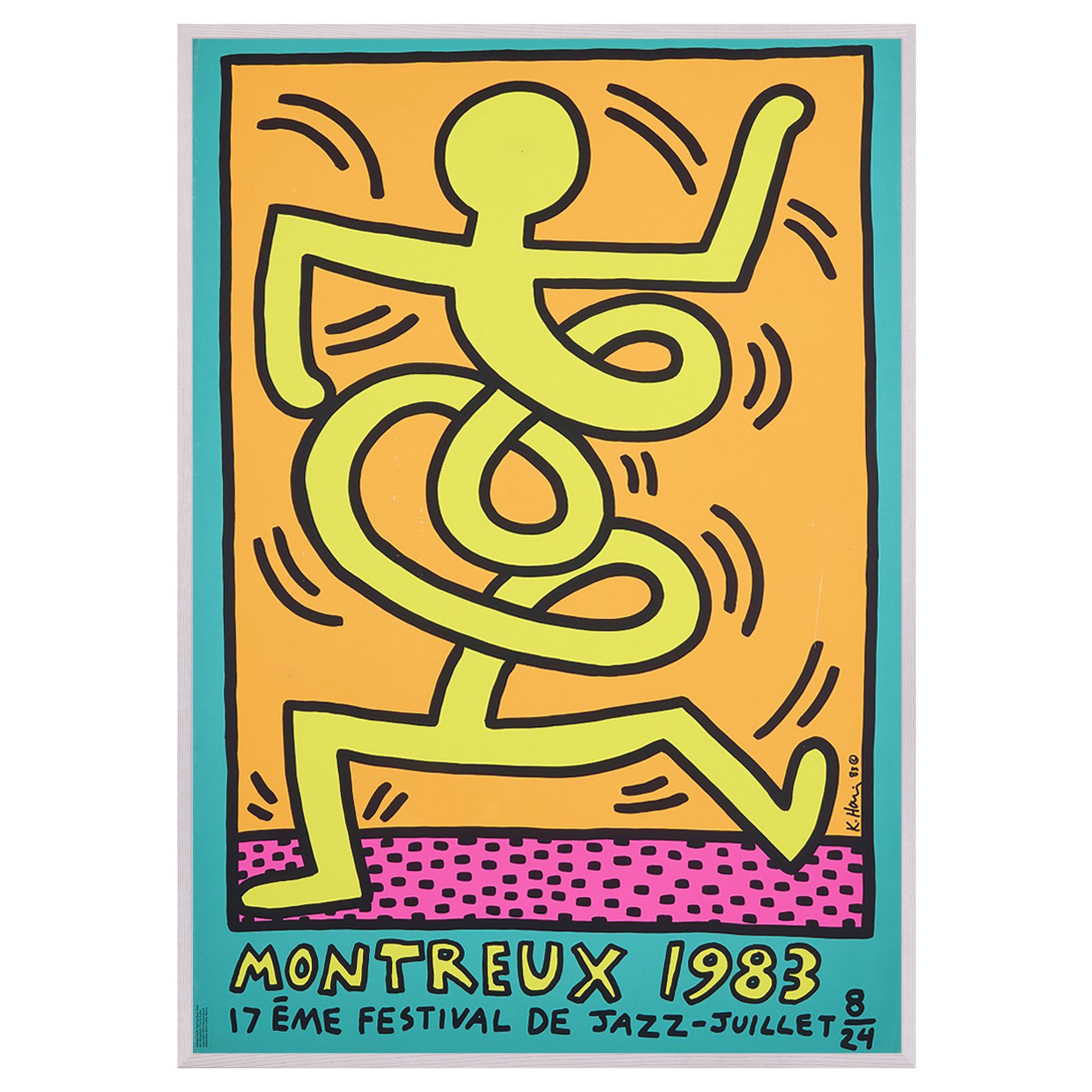 完売【限定10枚】MONTREUX JAZZ FESTIVAL 1983 / キース・へリング