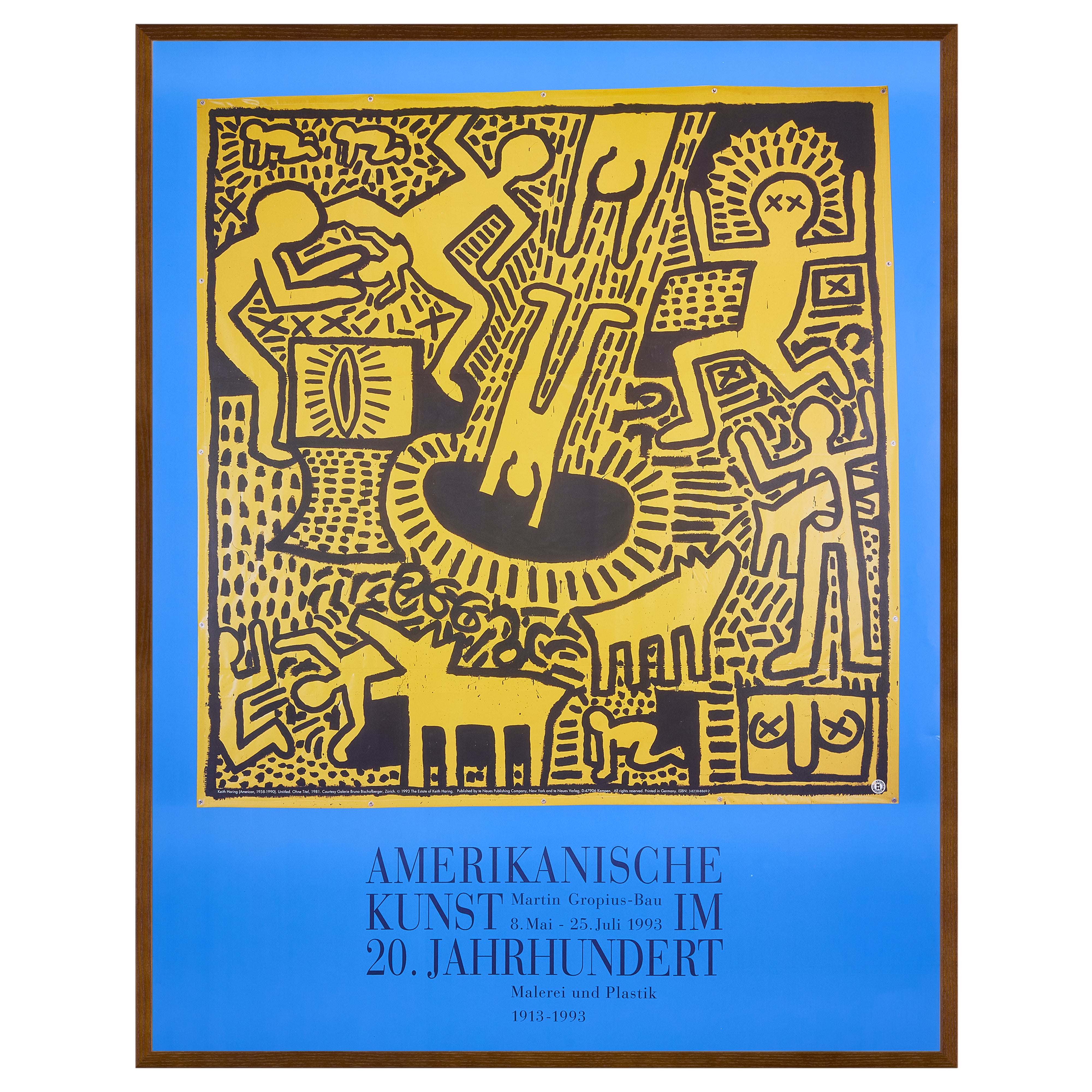 完売【限定10枚】AMERIKANISCHE KUNST IM 20. JAHRHUNDERT 1993 / キース・へリング