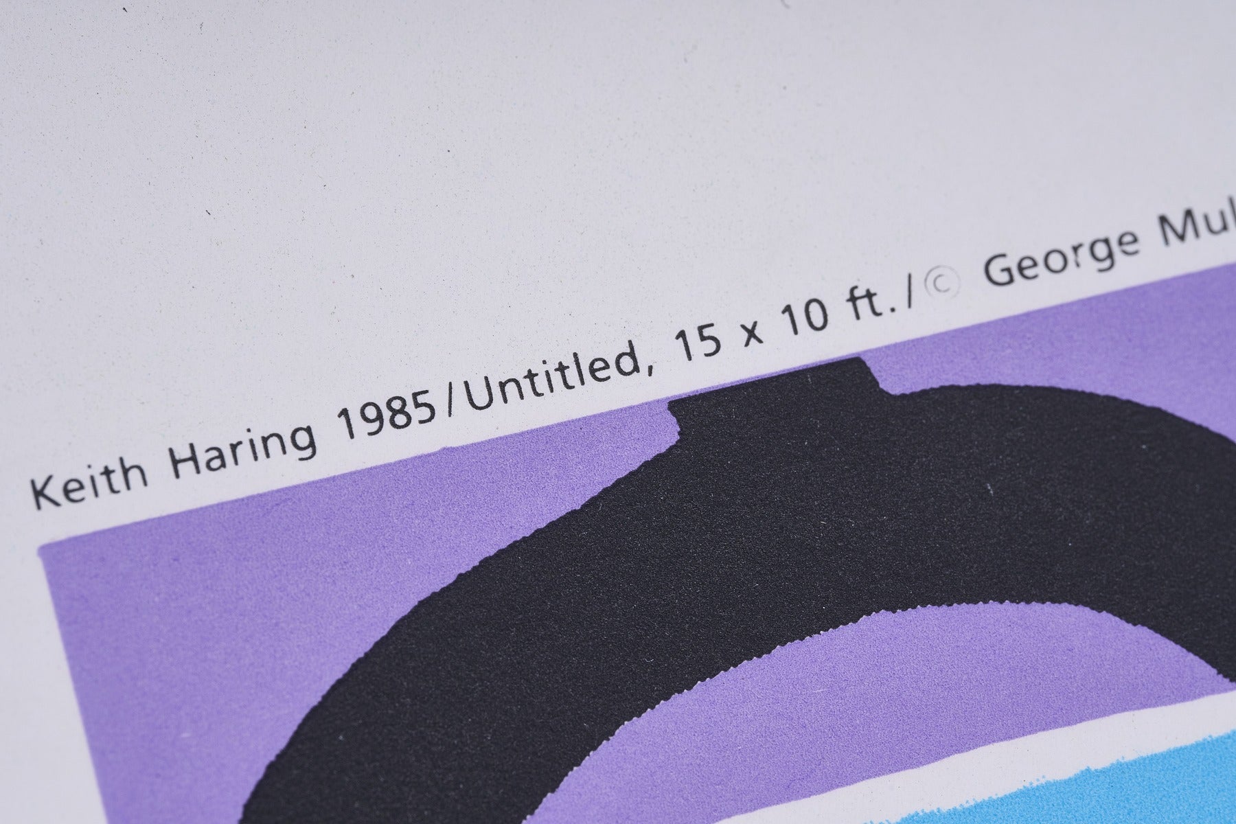 完売【限定5枚】Untitled (Figures) 1985 / キース・へリング