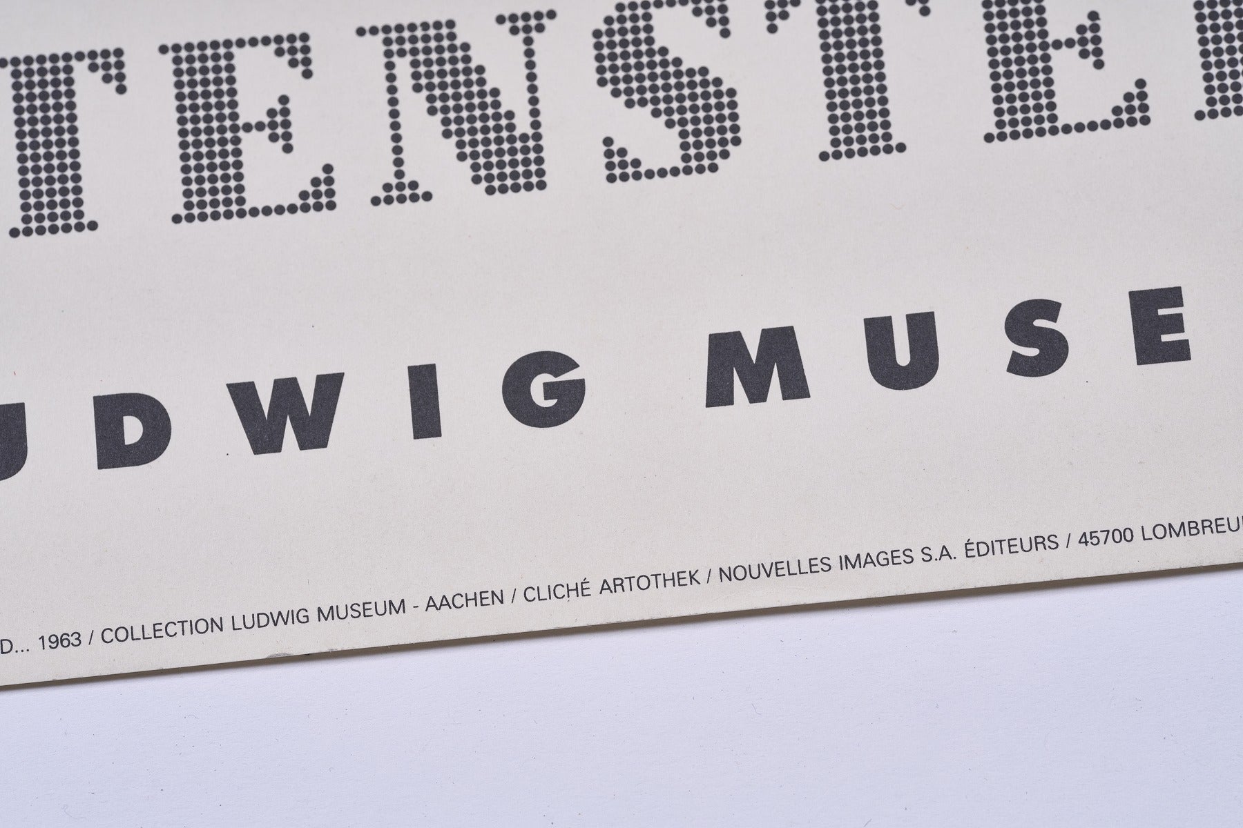 【限定10枚】I Know How You Must Feel, Brad… 1963 - NOUVELLES IMAGES 1990 / ロイ・リキテンスタイン