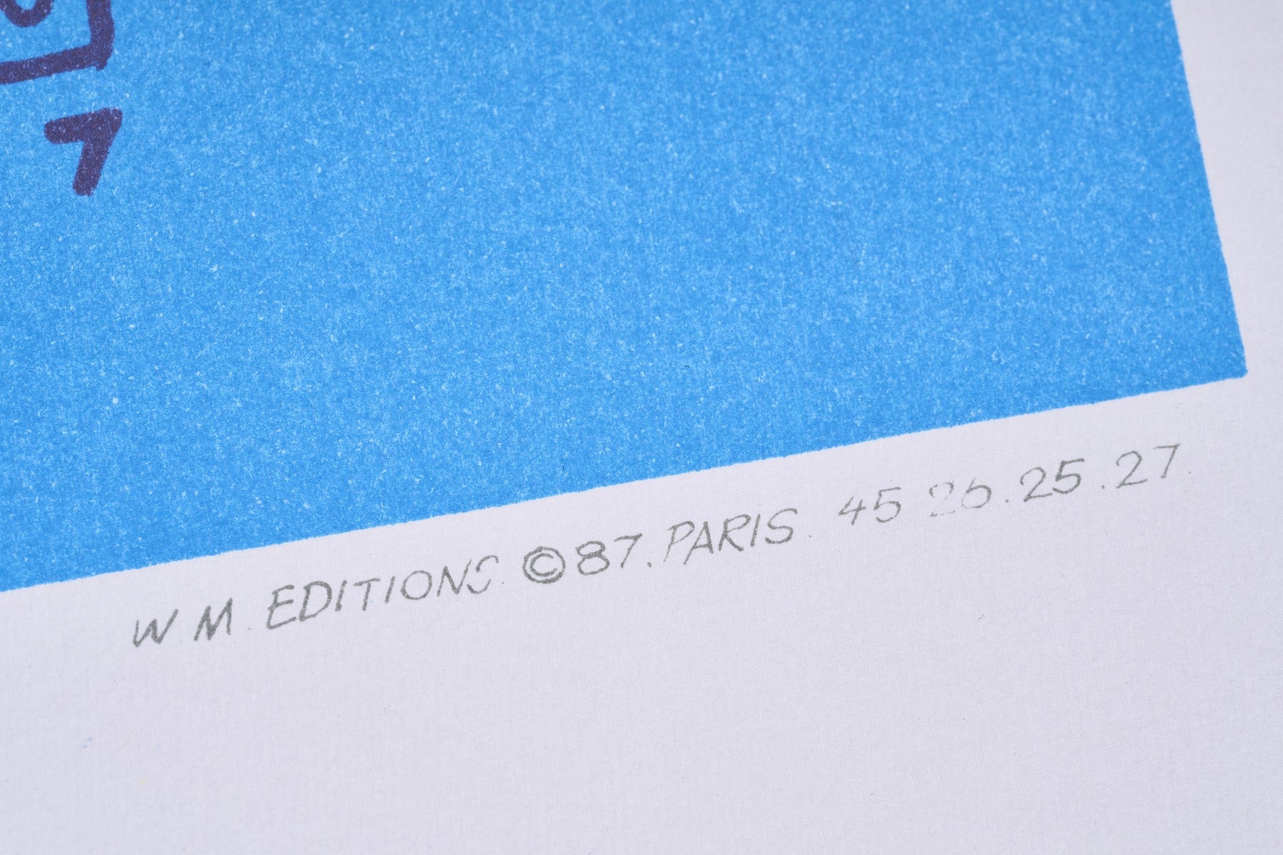 【限定5枚】GLORIA L’AUTRICHIENNE EST GRECQUE LE MATIN - agnes b. 1987 / ルル・ピカソ