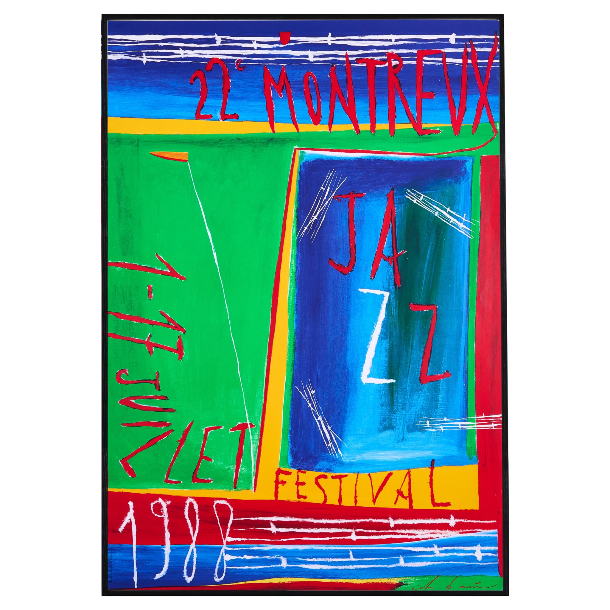 MOTREUX JAZZ FESTIVAL 1988 | POP ART BANANAS