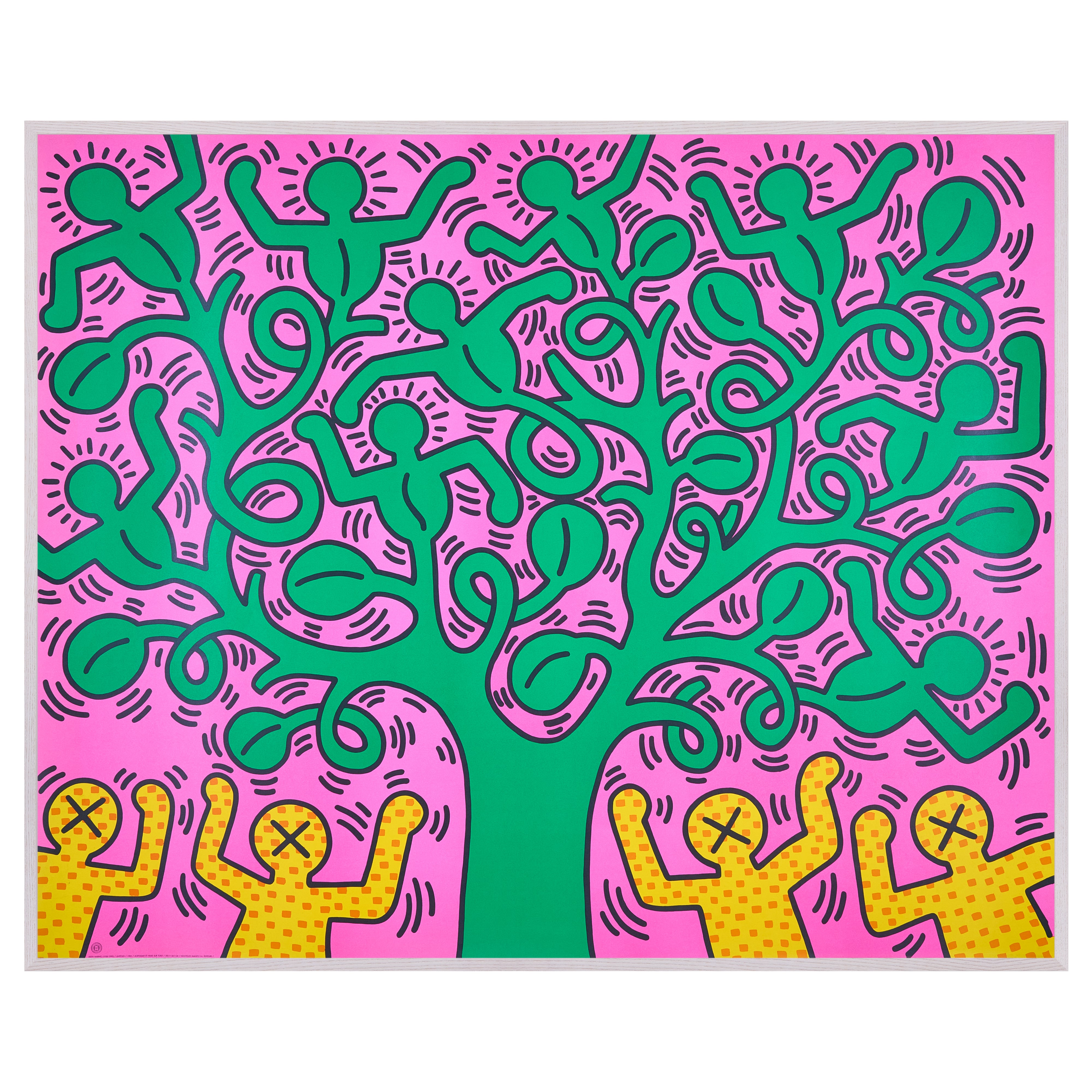【限定10枚】Untitled (Tree of Life) 1993 / キース・へリング