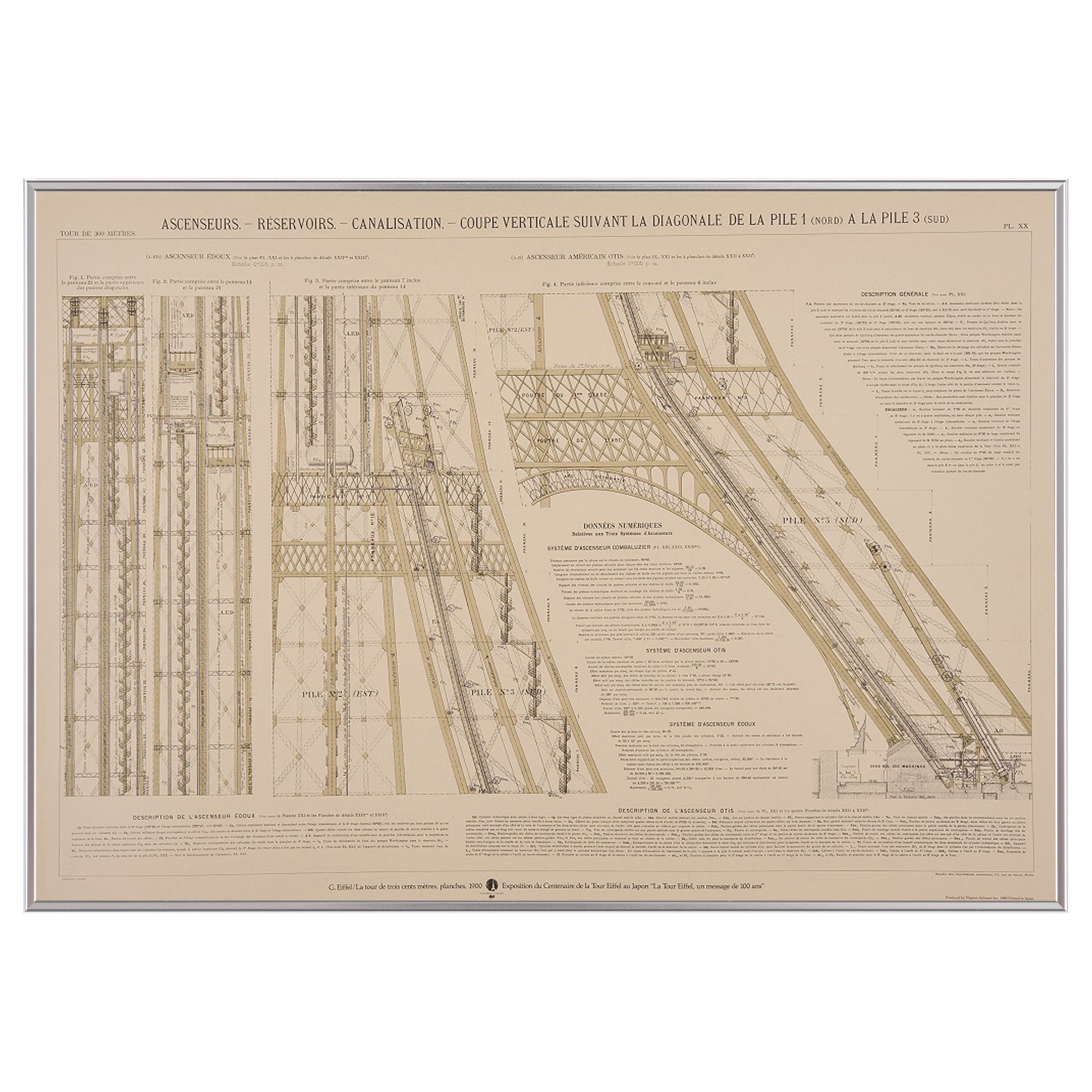 【限定10枚】Exposition du Centenaire de la Tour Eiffel au Japon 1989 / アノニマス
