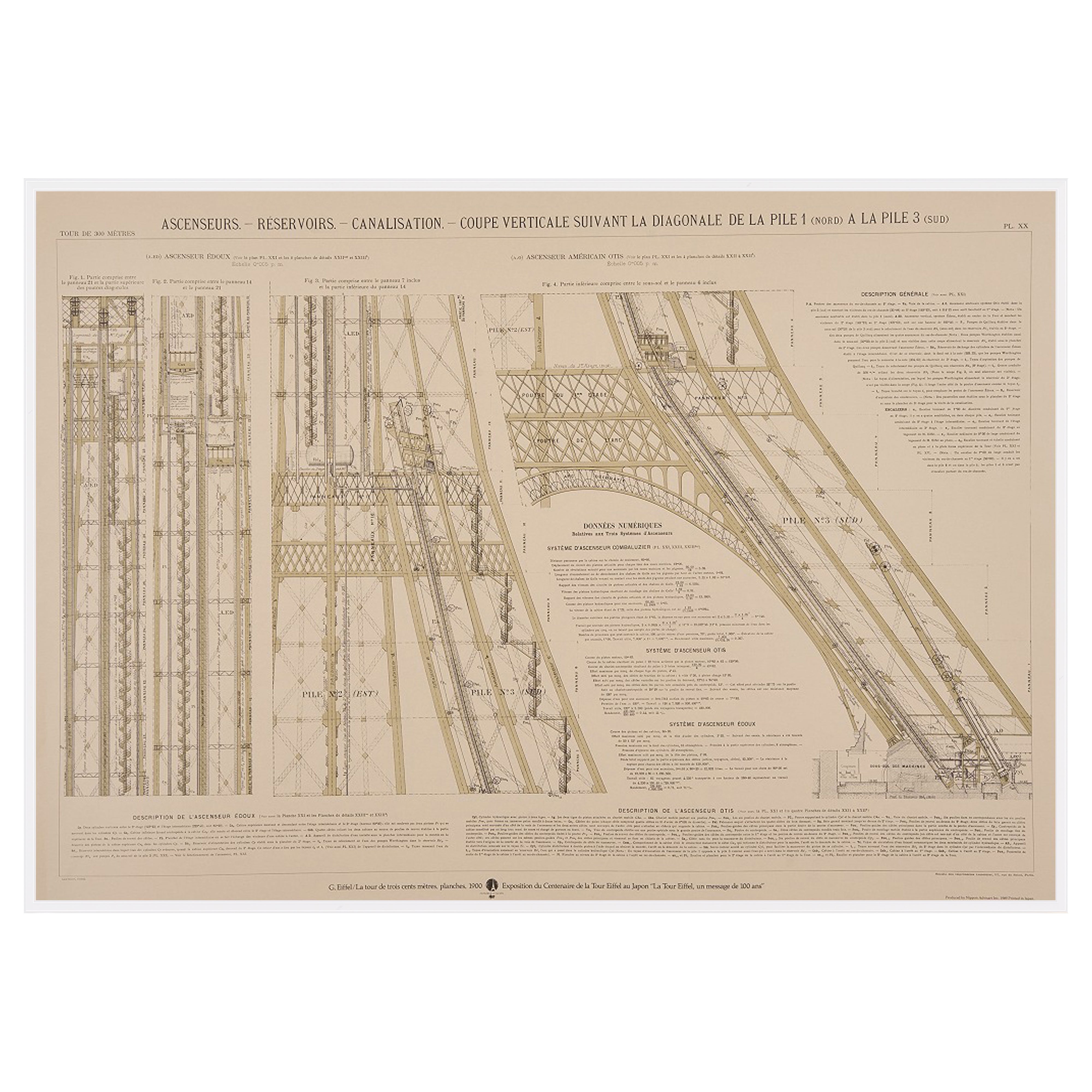 【限定10枚】Exposition du Centenaire de la Tour Eiffel au Japon 1989 / アノニマス