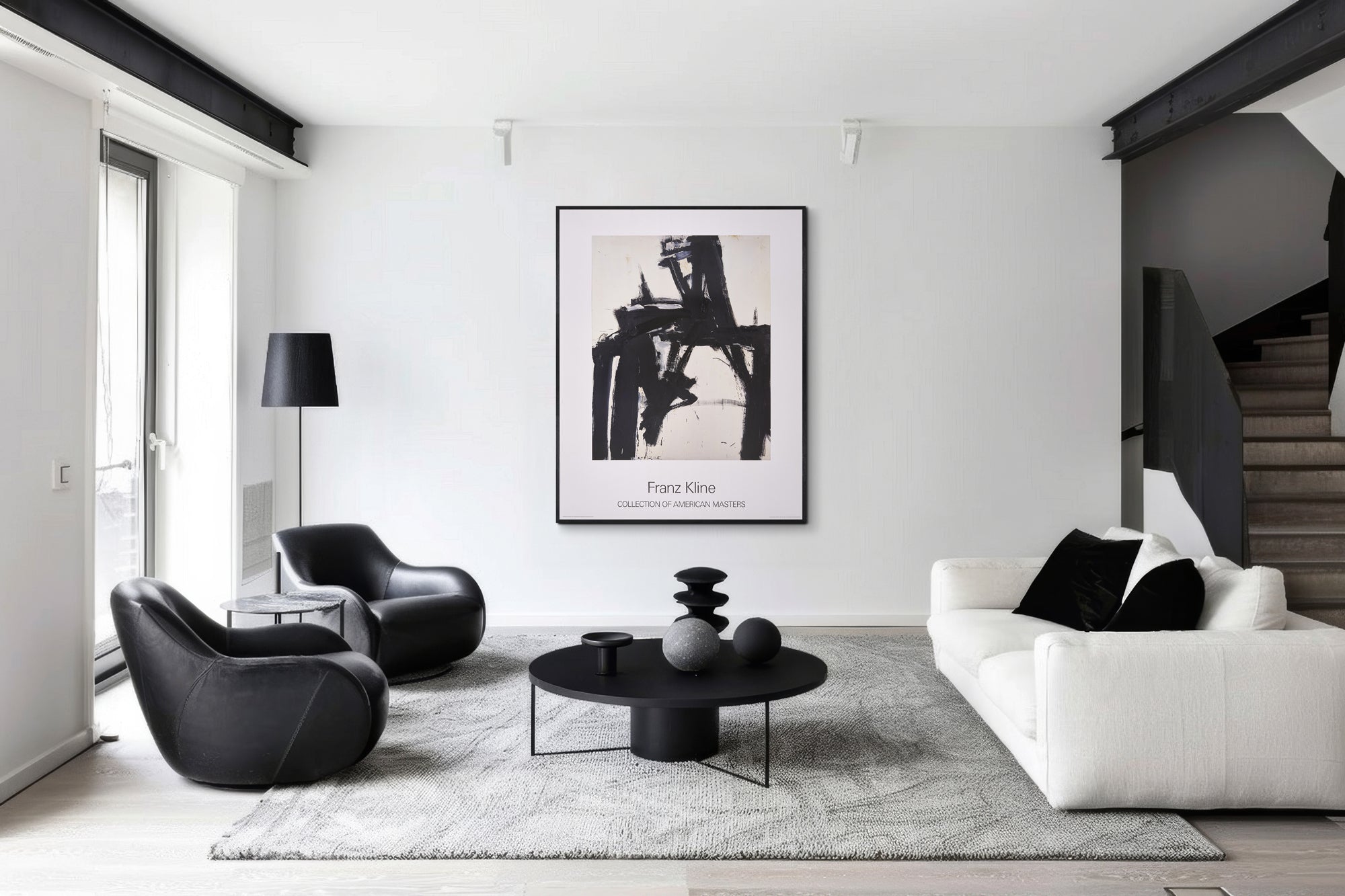 【限定5枚】Untitled 1957 - ACHENBACH ART EDITION, DÜSSELDORF 1990 / フランツ・クライン