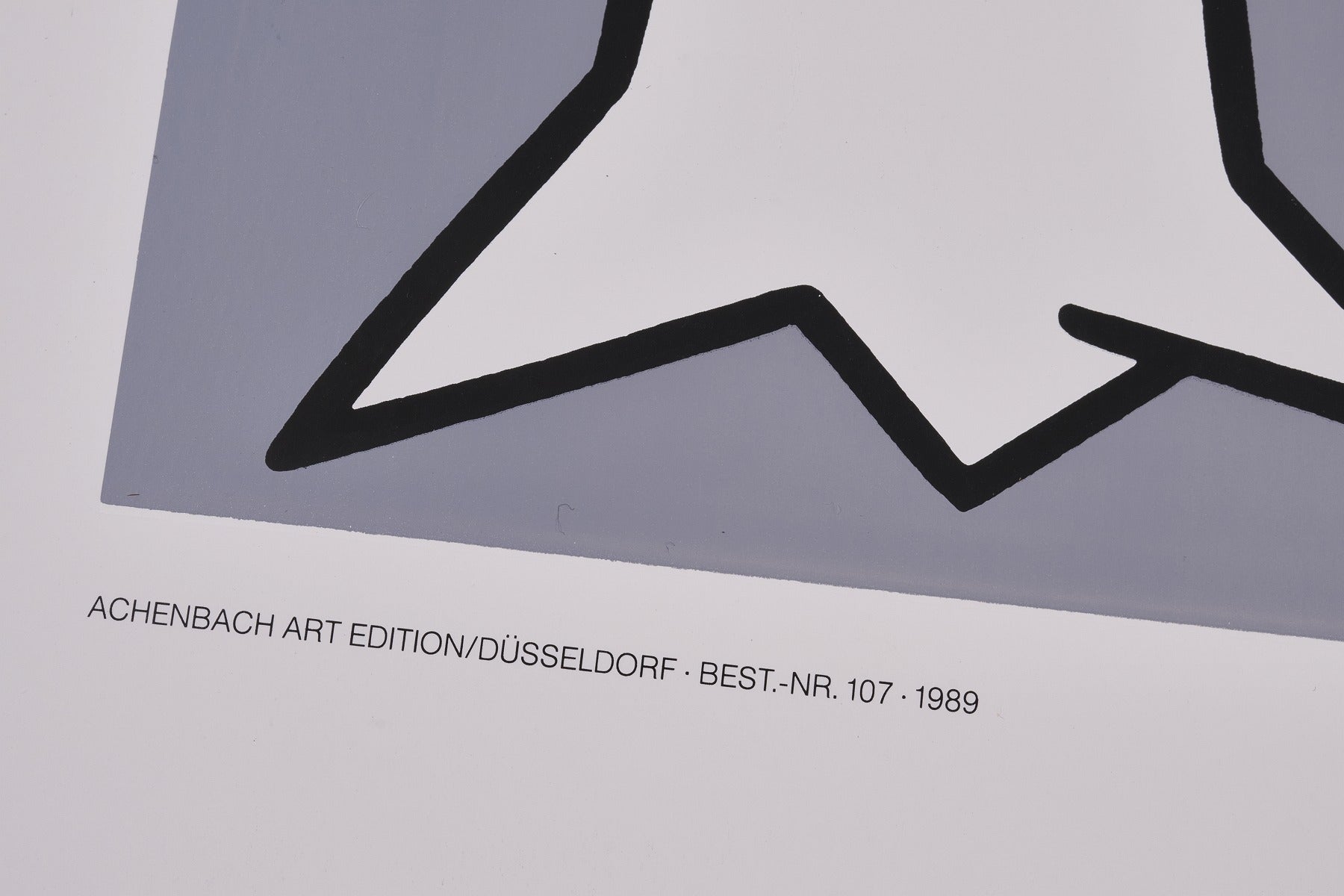 【限定10枚】Landscape with Figures and Rainbow 1980 - Museum Ludwig Köln 1989 / ロイ・リキテンスタイン