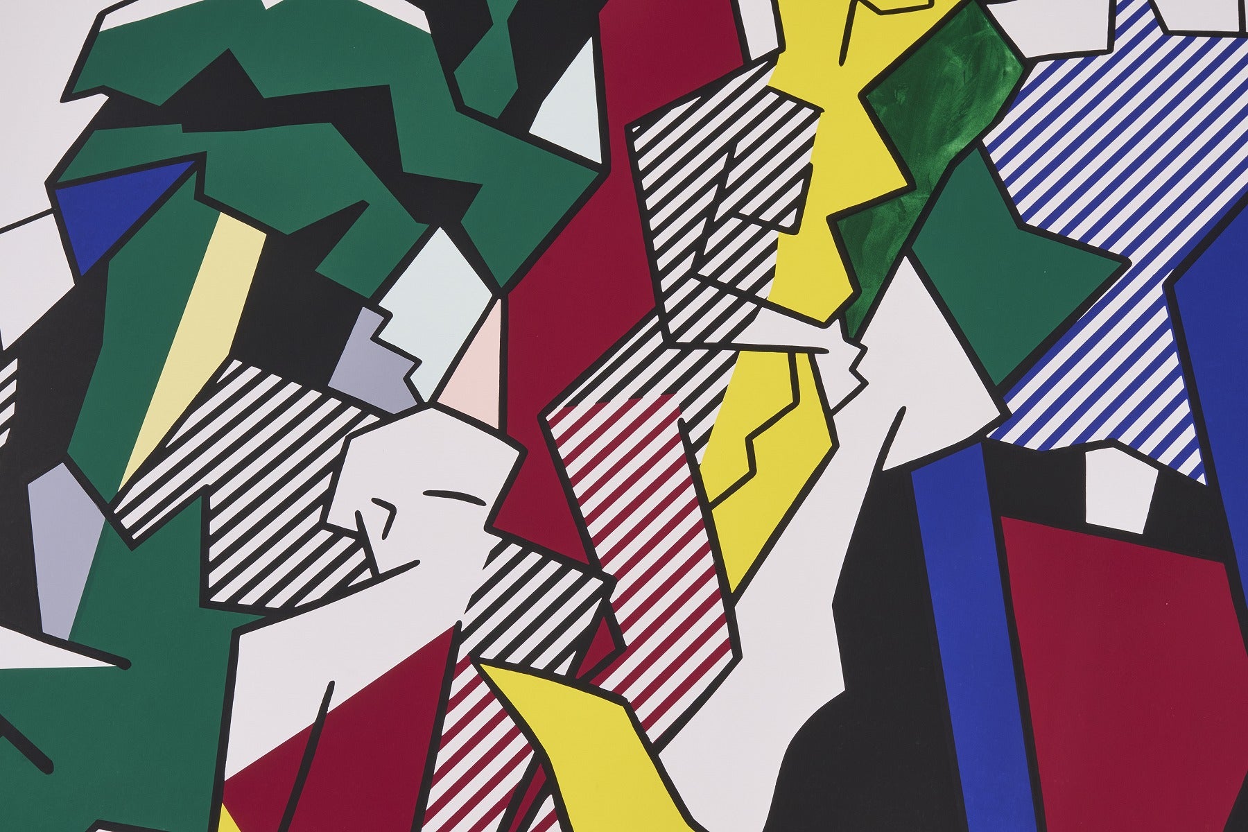 【限定10枚】Landscape with Figures and Rainbow 1980 - Museum Ludwig Köln 1989 / ロイ・リキテンスタイン