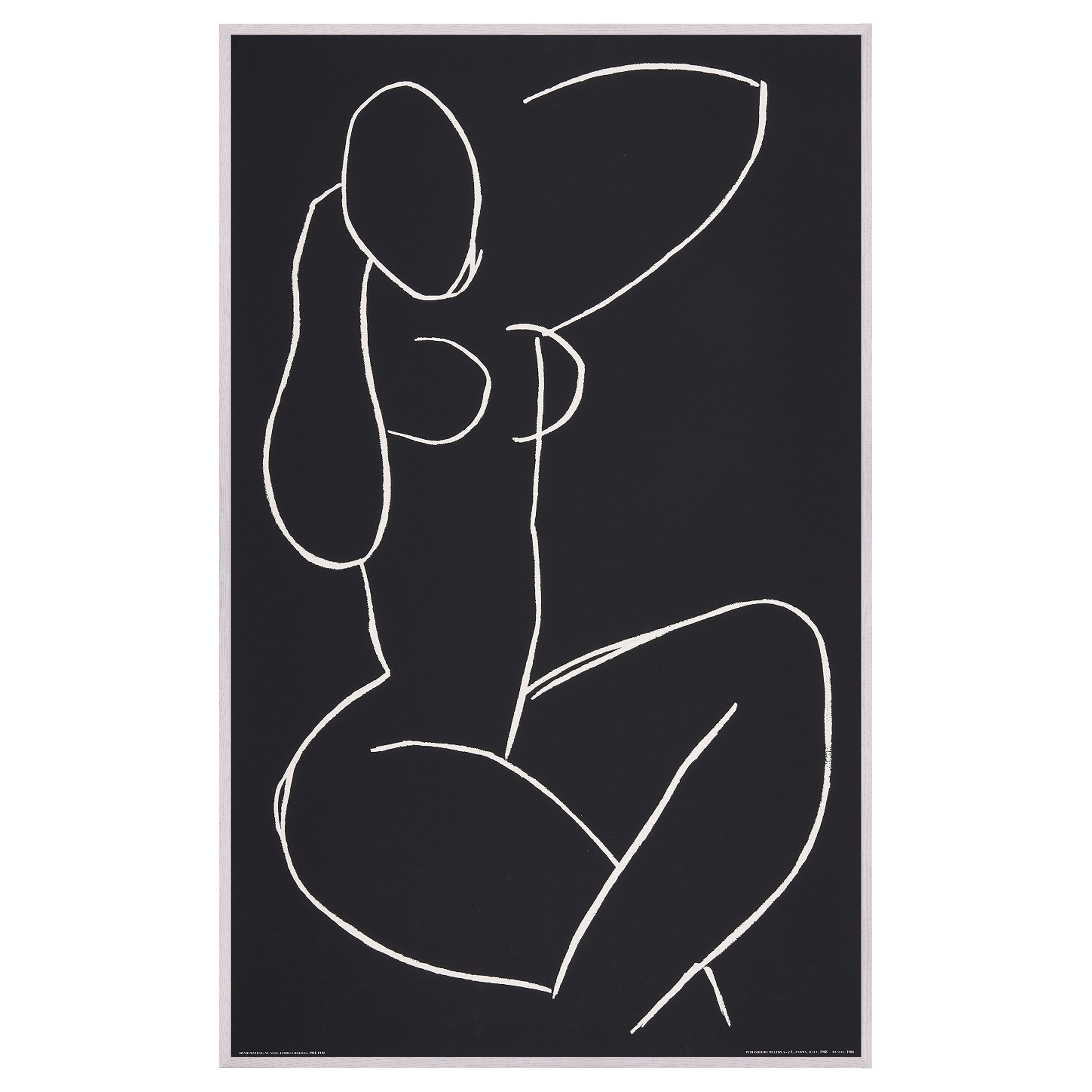 【限定5枚】NU ASSIS, JAMBE CROISÉES 1941-1942 - MULTIPLA SRL, PARMA 1989 (300 Limited Edition) / アンリ・マティス