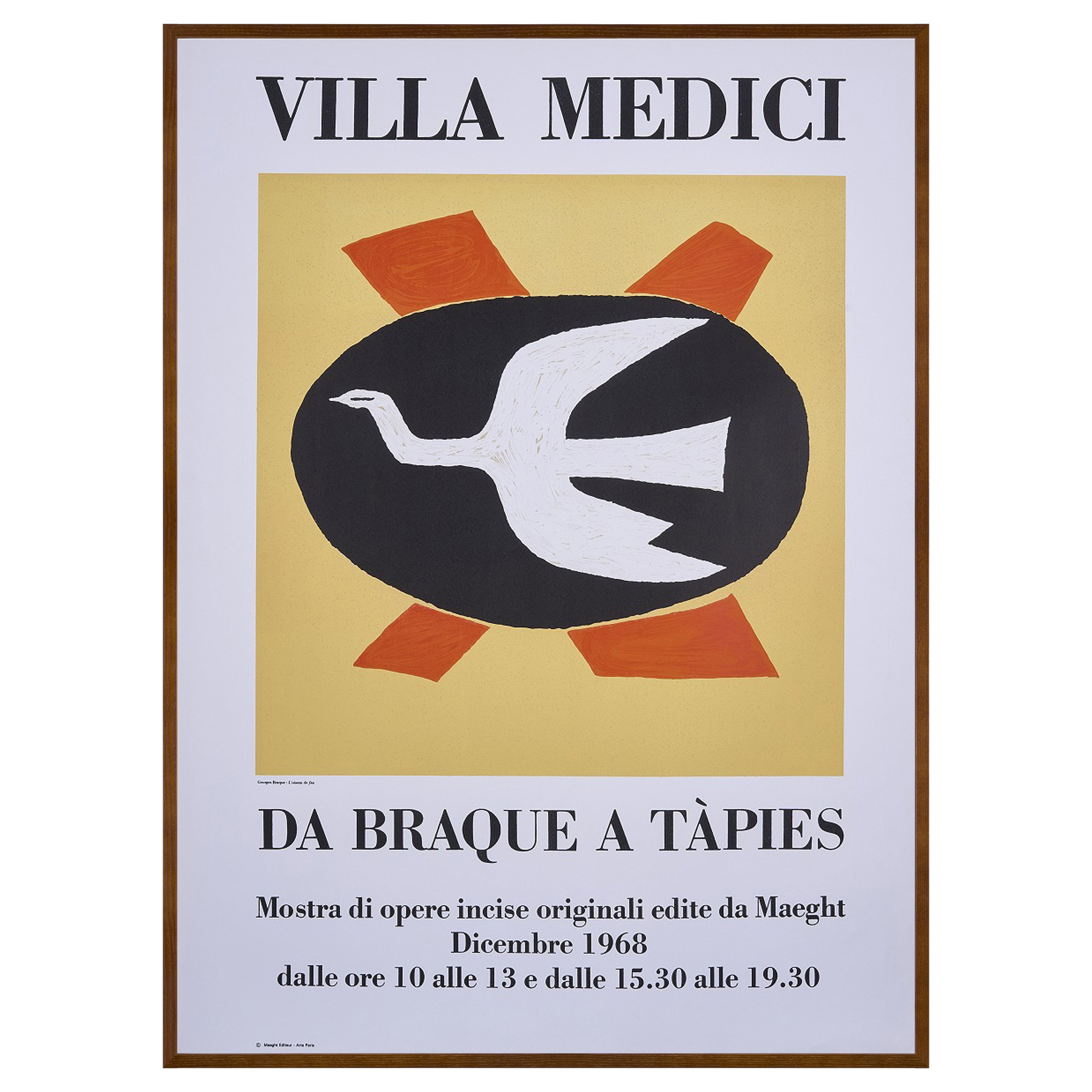 【限定10枚】VILLA MEDICI - DA BRAQUE A TAPIES 1968 / ジョルジュ・ブラック