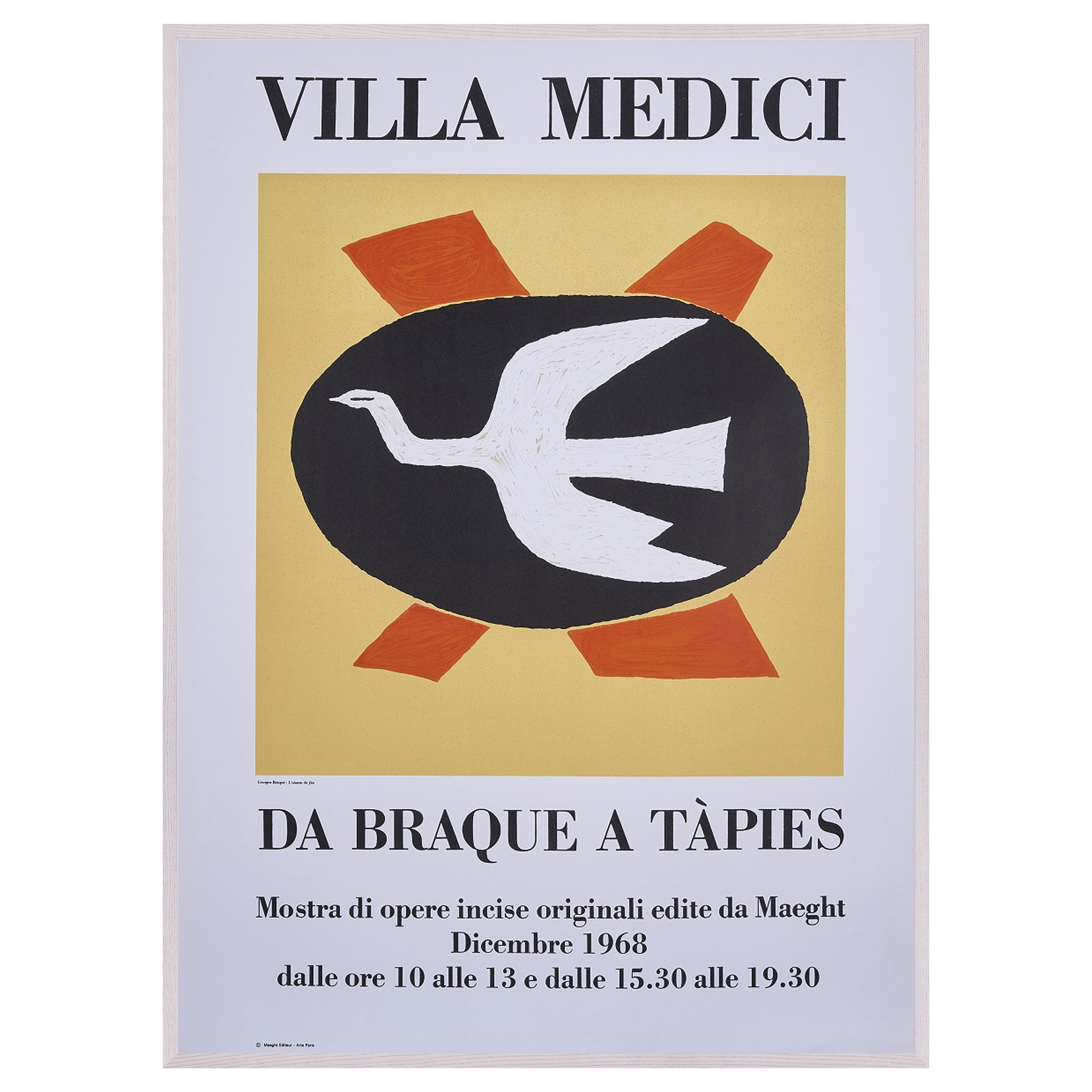 【限定10枚】VILLA MEDICI - DA BRAQUE A TAPIES 1968 / ジョルジュ・ブラック