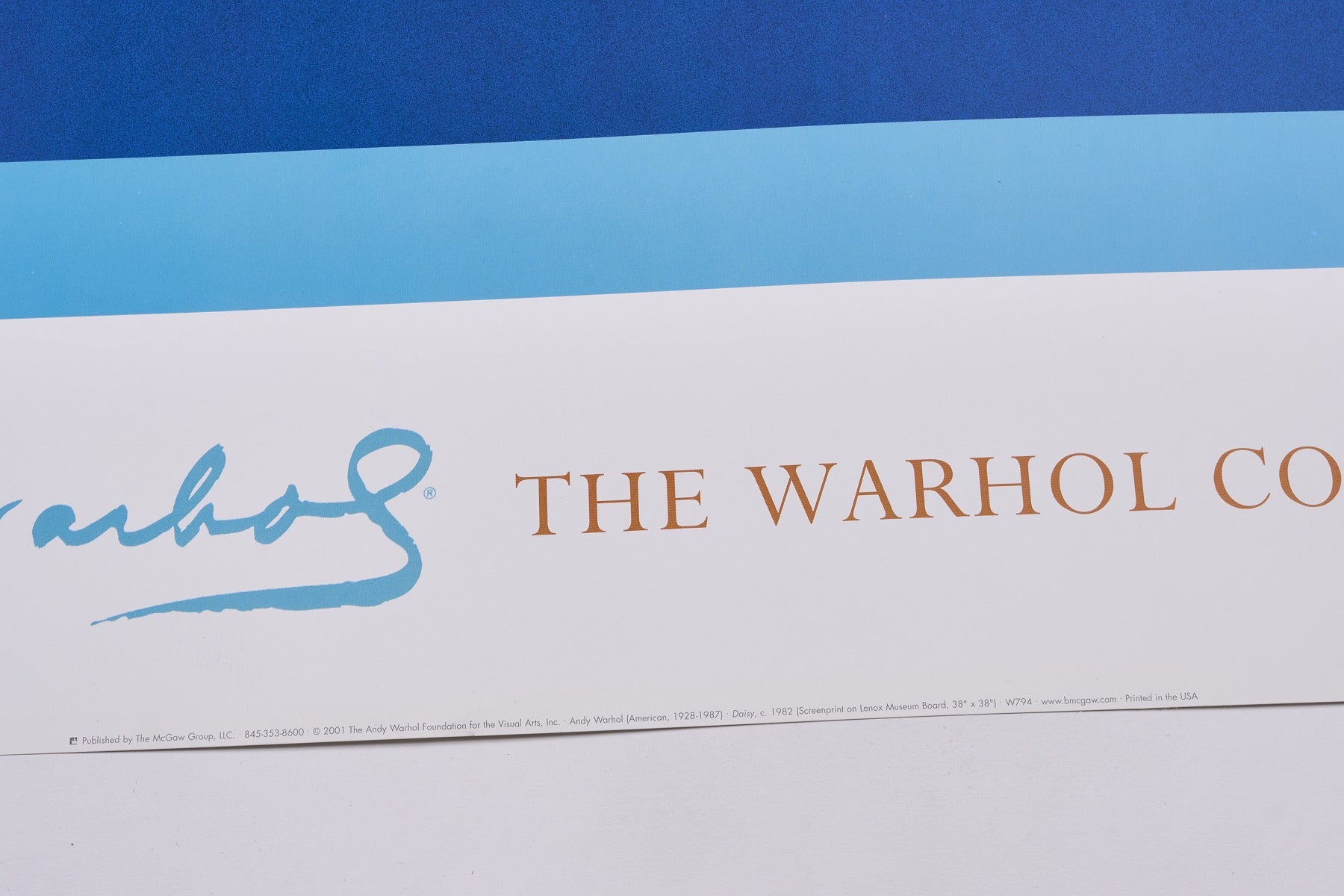 完売【限定3枚】Daisy,c. 1982 - The McGaw Group, LLC 2001 / アンディ・ウォーホル