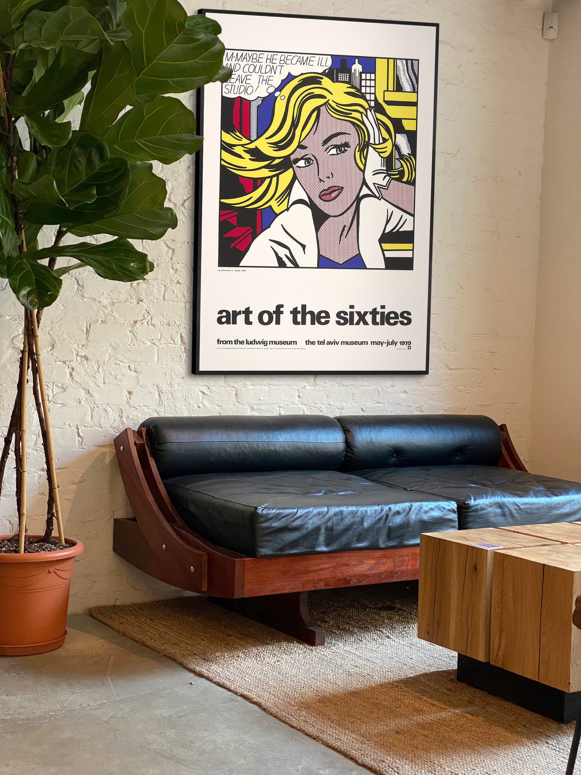 【限定10枚】m…maybe 1965 - ART OF THE SIXTIES, The Tel Aviv Museum 1979 / ロイ・リキテンスタイン