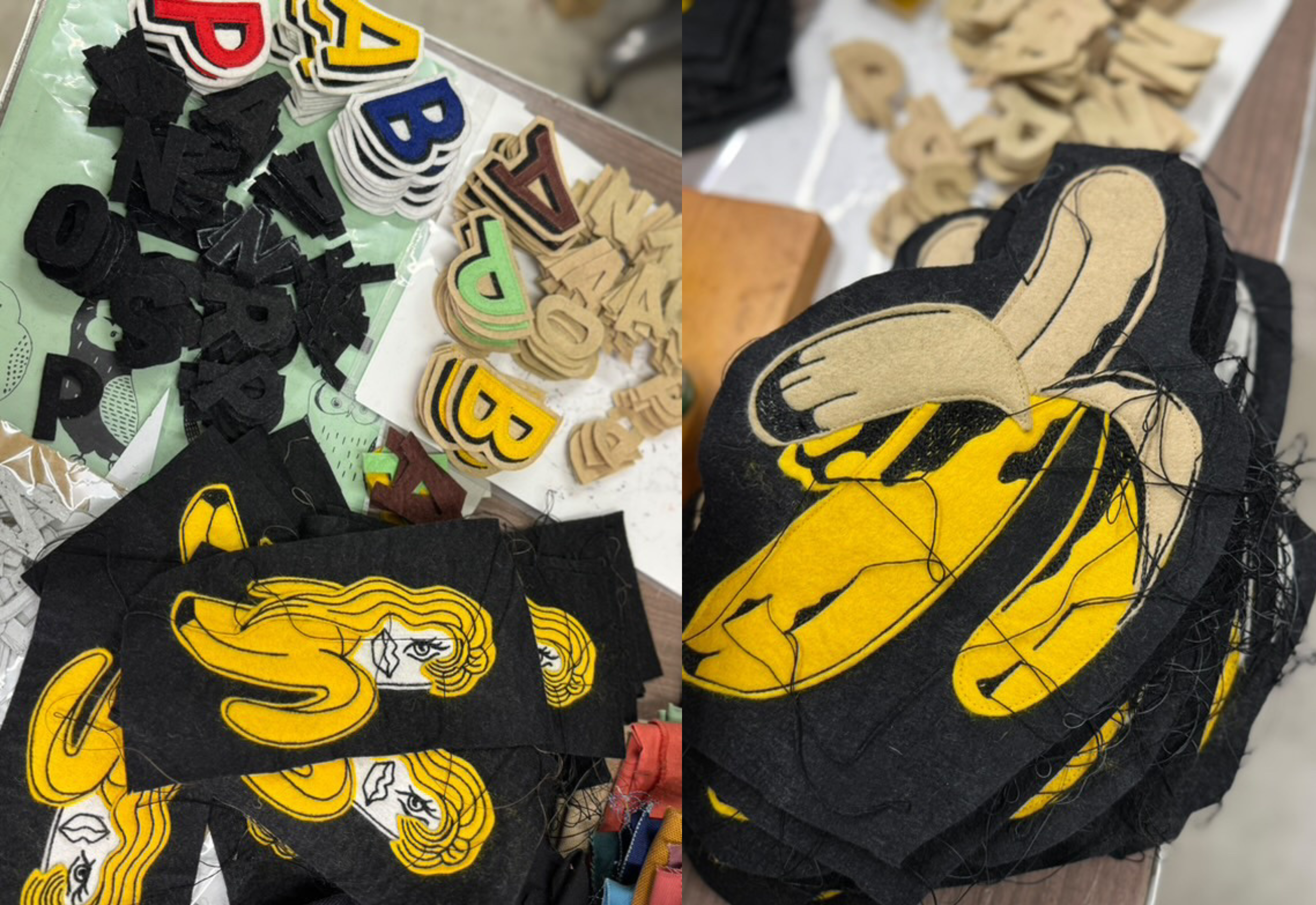 【限定20着】NORTH NO NAME × POP ART BANANAS カスタム モンドリアン コーチジャケット