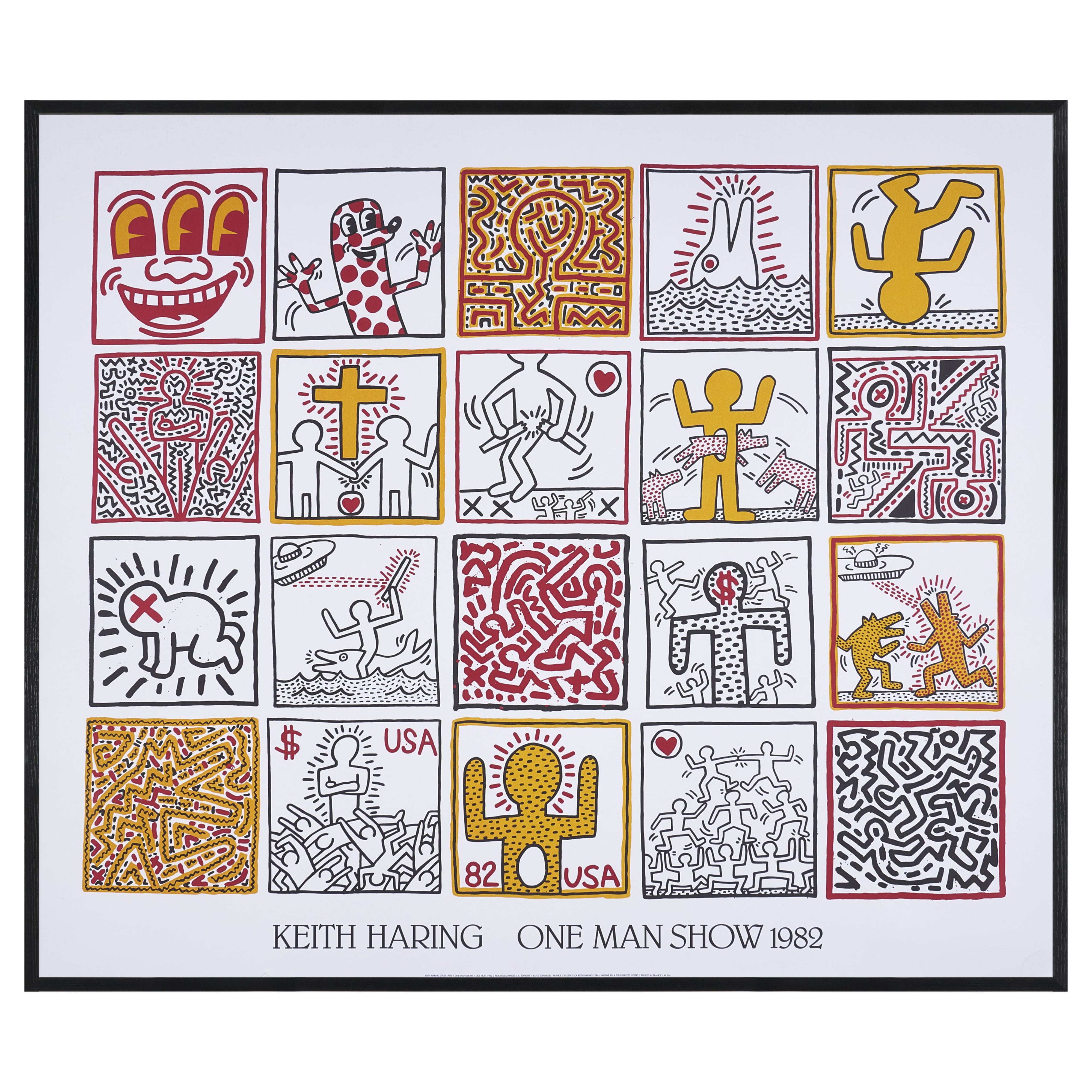 【限定10枚】ONE MAN SHOW 1982 - NOUVELLES IMAGES 1986 / キース・へリング