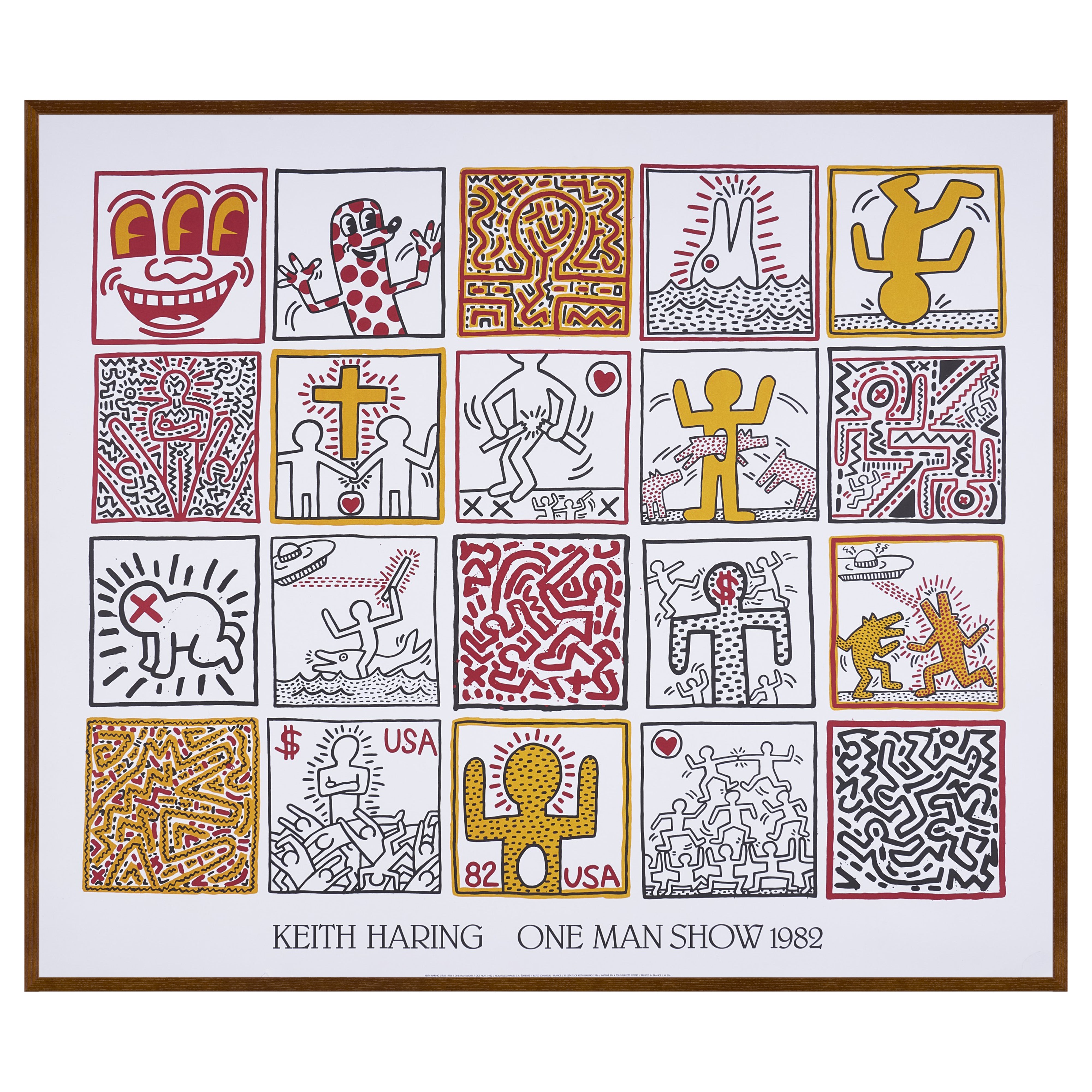 【限定10枚】ONE MAN SHOW 1982 - NOUVELLES IMAGES 1986 / キース・へリング