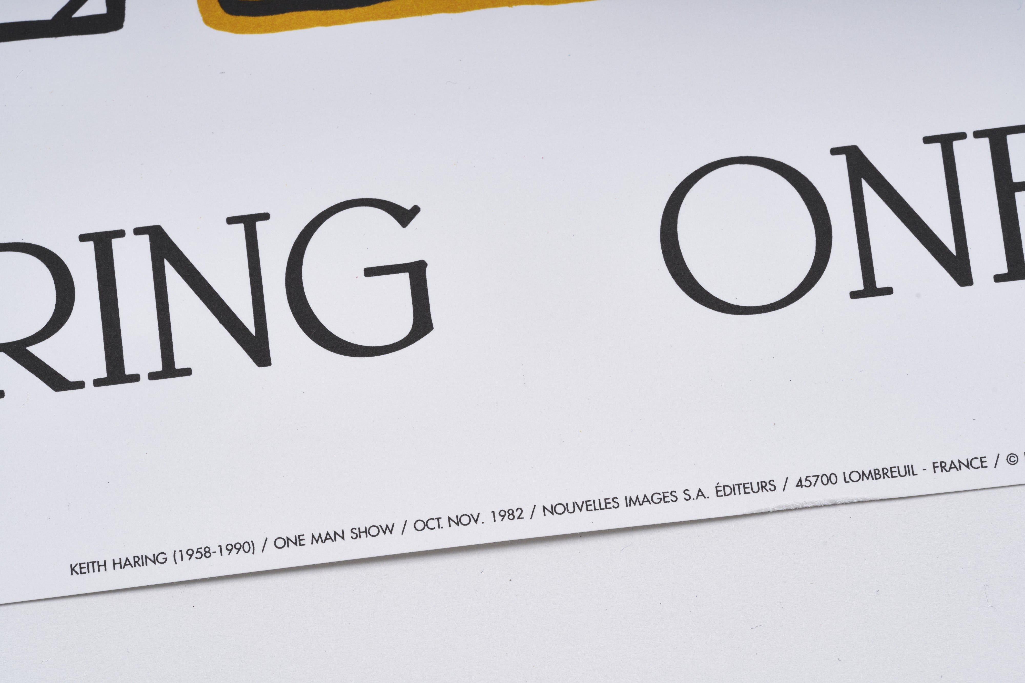 【限定10枚】ONE MAN SHOW 1982 - NOUVELLES IMAGES 1986 / キース・へリング