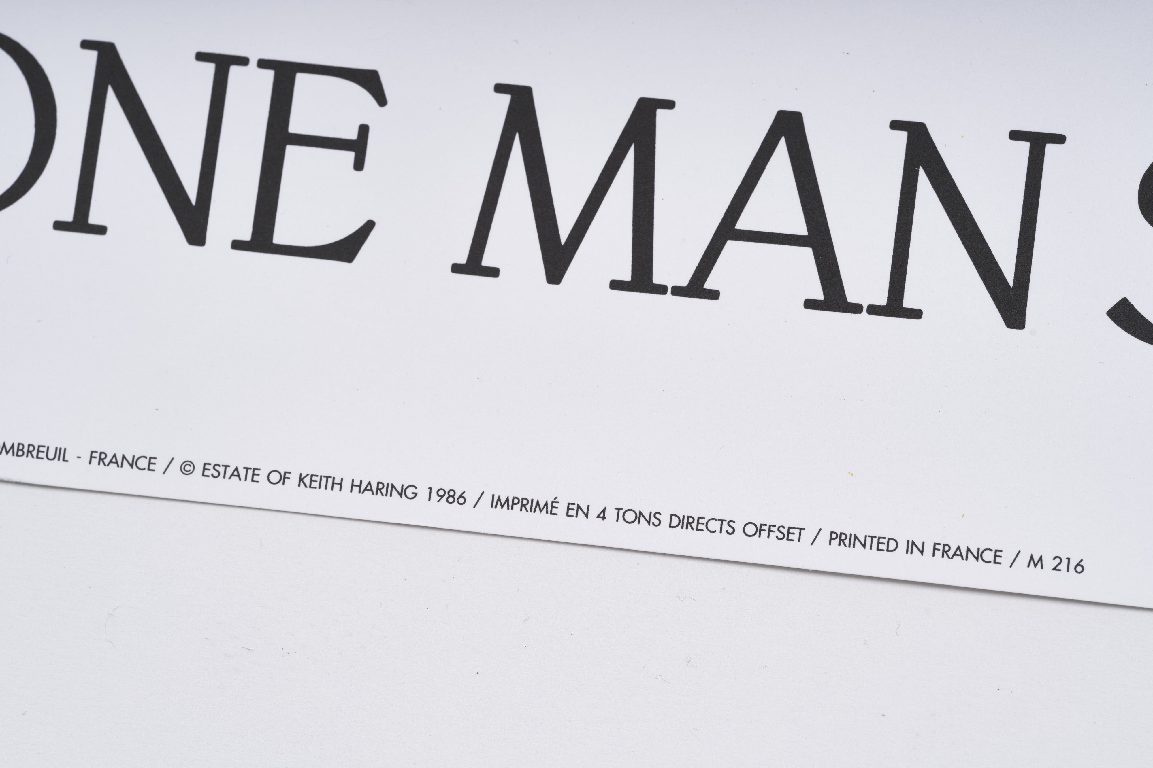 【限定10枚】ONE MAN SHOW 1982 - NOUVELLES IMAGES 1986 / キース・へリング