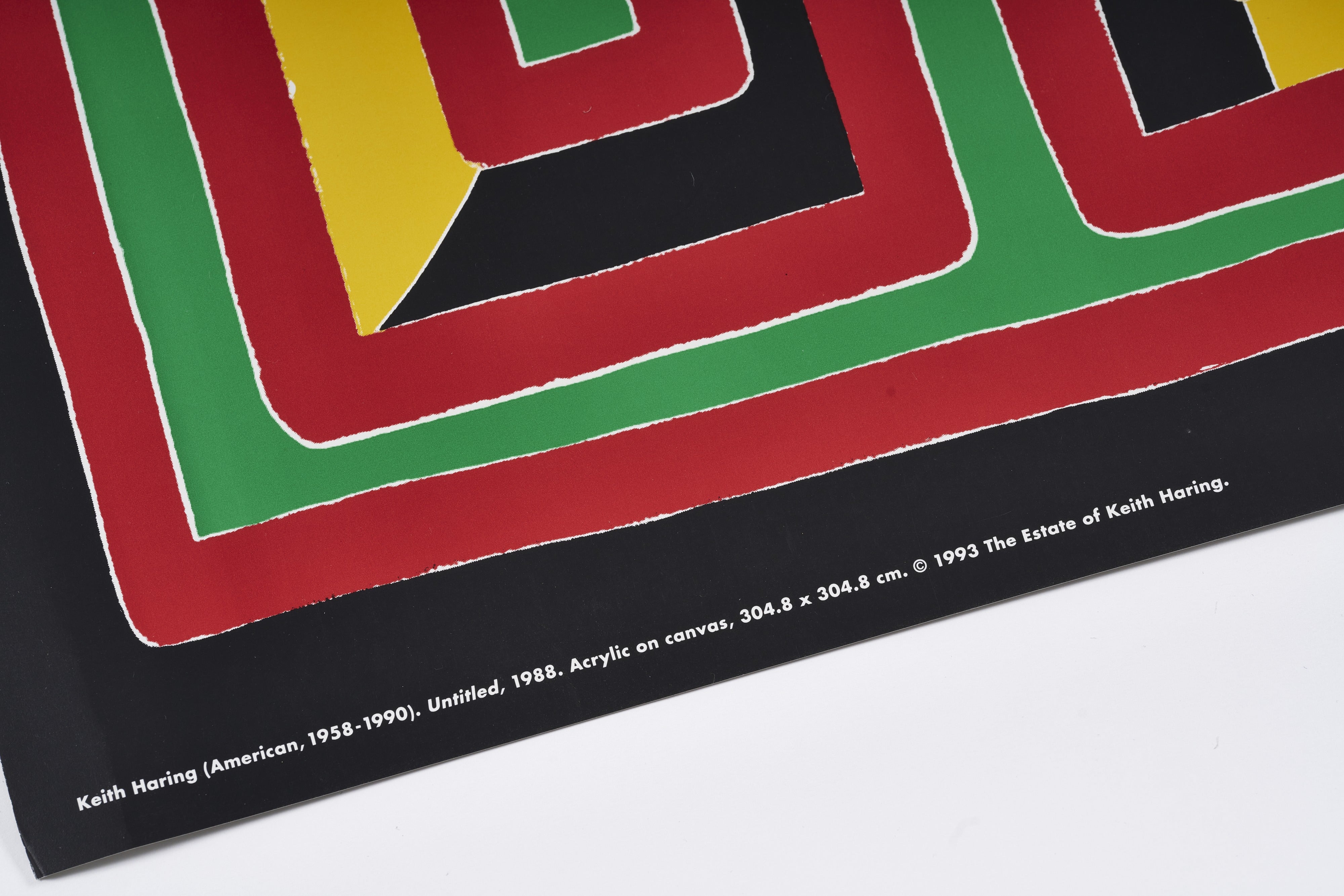 【限定10枚】Untitled 1988 - te Neues Publishing Company 1993 / キース・へリング