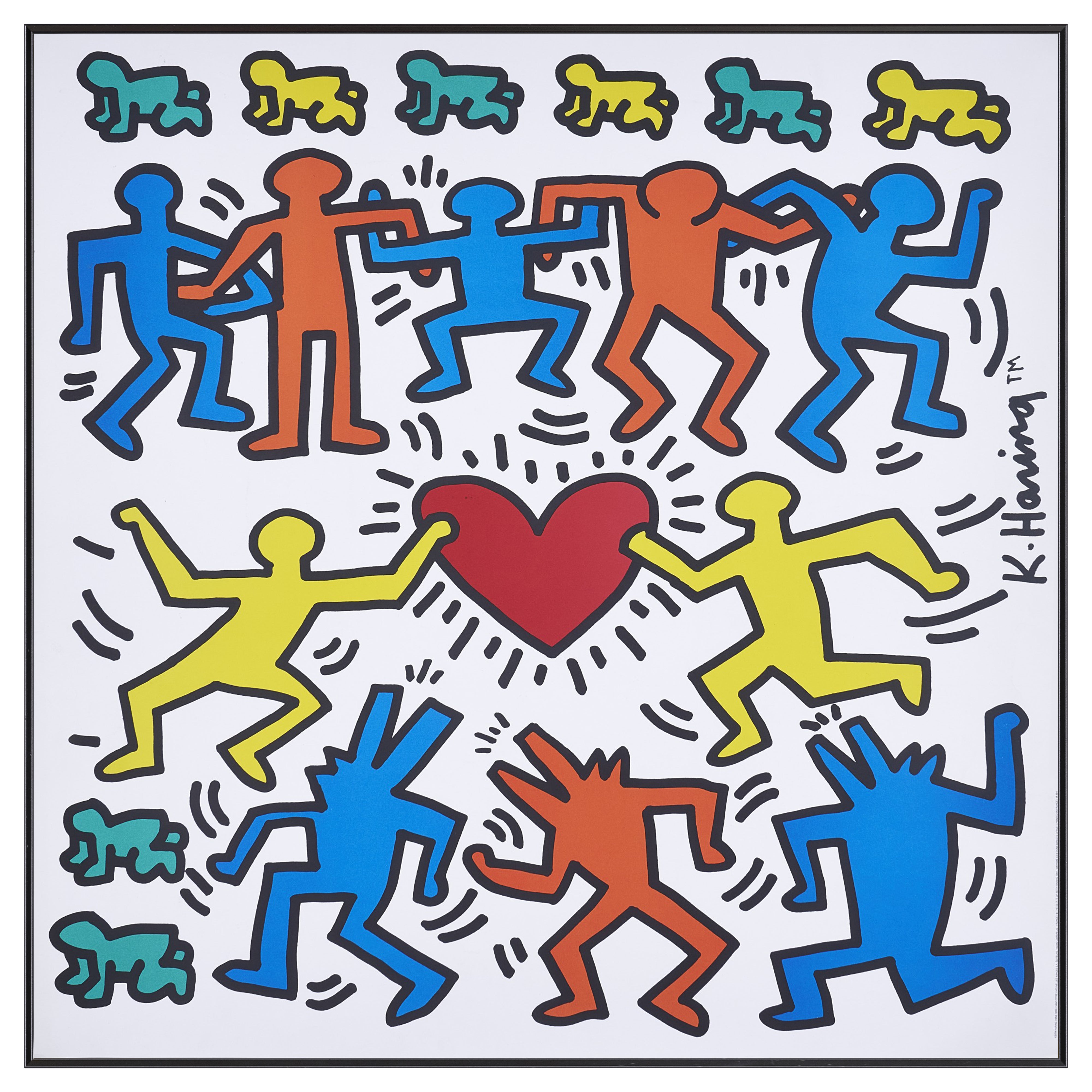 完売【限定10枚】SANS TITRE (Big) - NOUVELLES IMAGES 1991 / キース・へリング