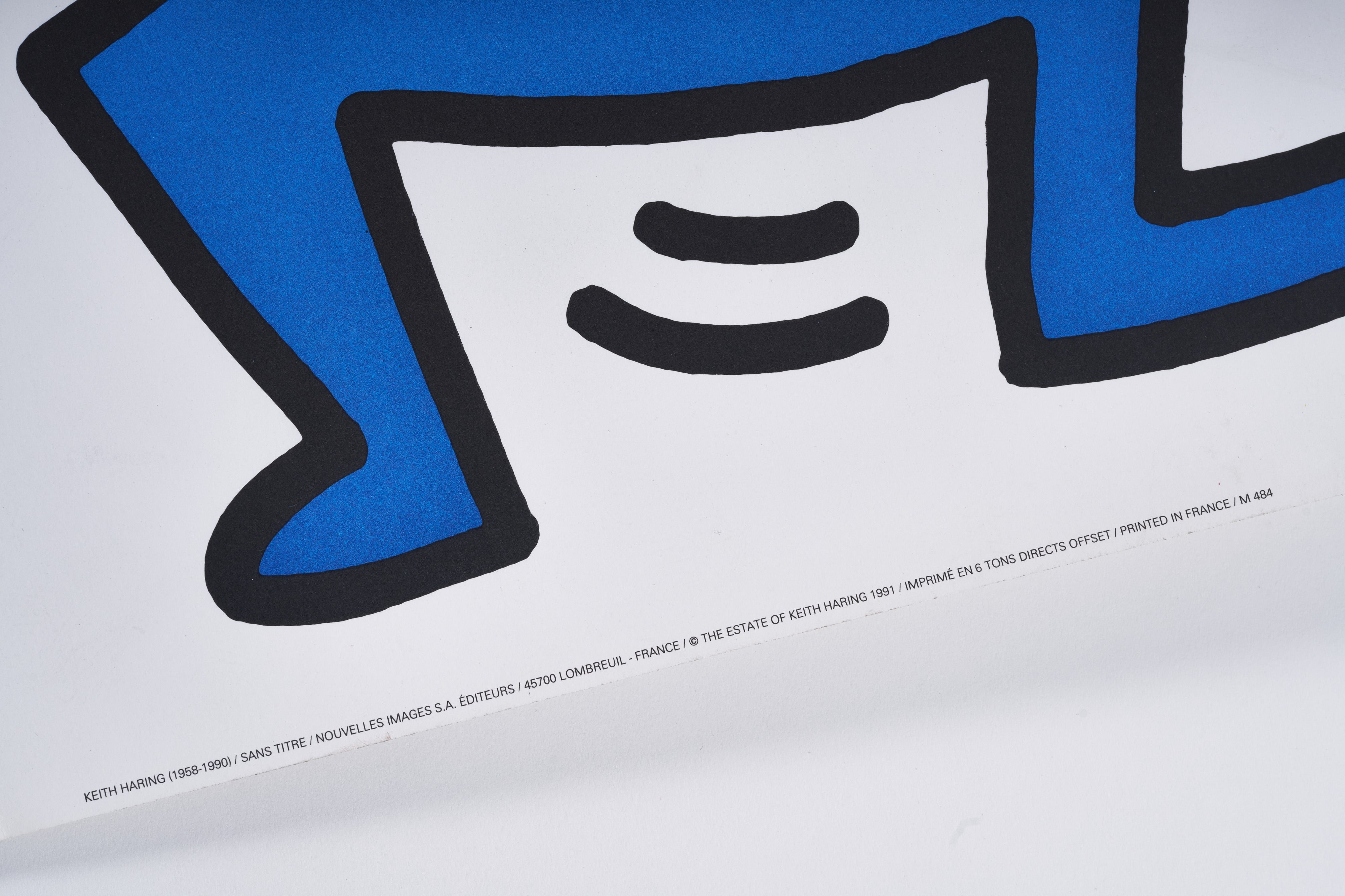 完売【限定10枚】SANS TITRE (Big) - NOUVELLES IMAGES 1991 / キース・へリング