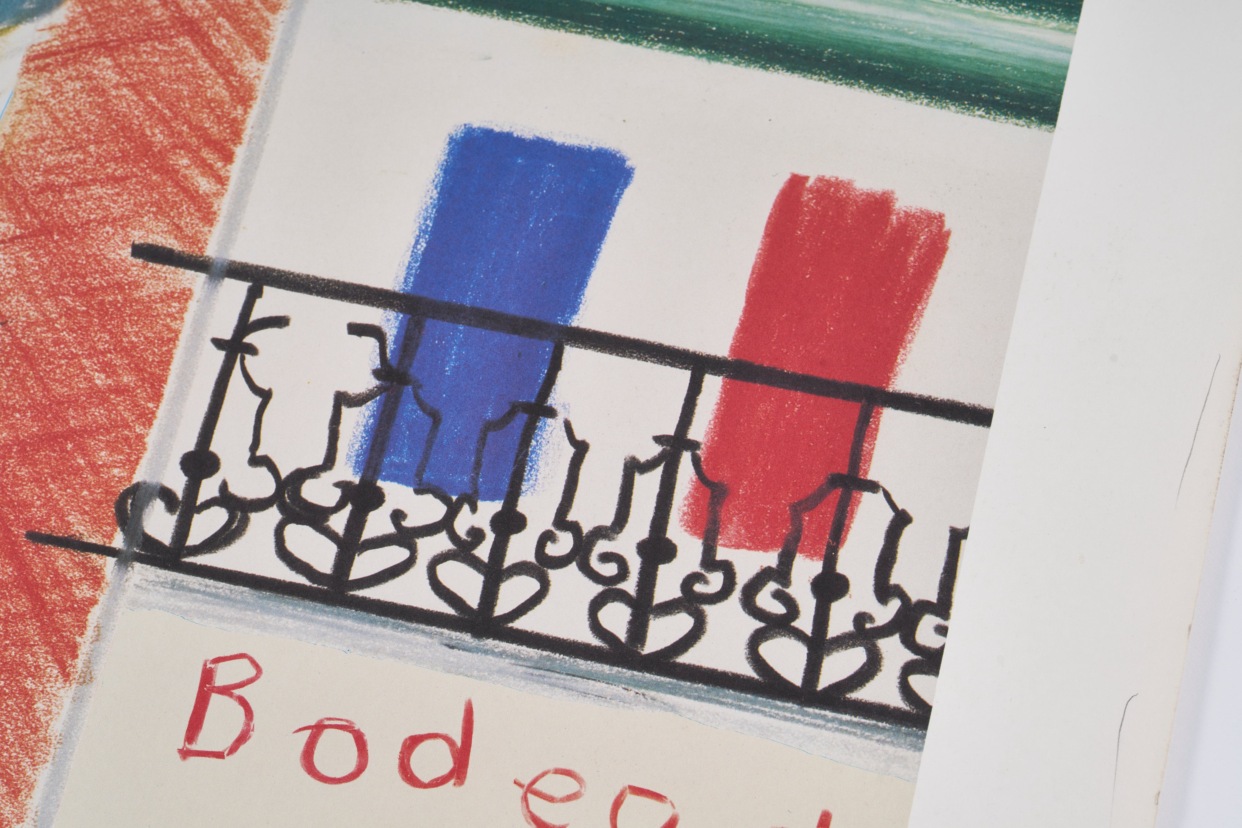 【限定10枚】The Zanzibar with postcards and kiosk 1980 - THE NEW WORLD FESTIVAL OF THE ARTS 1982 / デイヴィッド・ホックニー