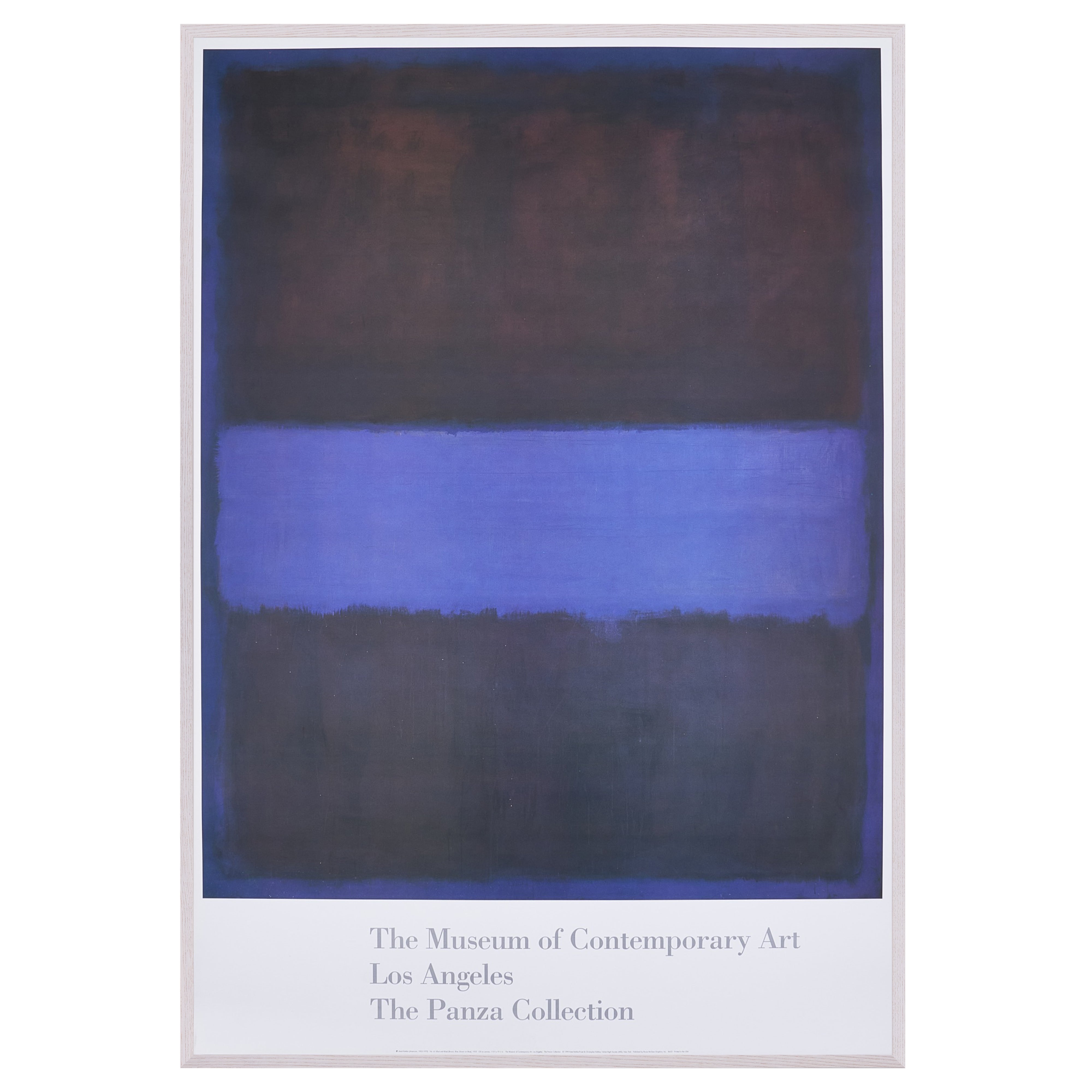 【限定10枚】"NUMBER 61 (Rust and Blue) 1953 - Bruce McGaw Graphics 1999 / マーク・ロスコ